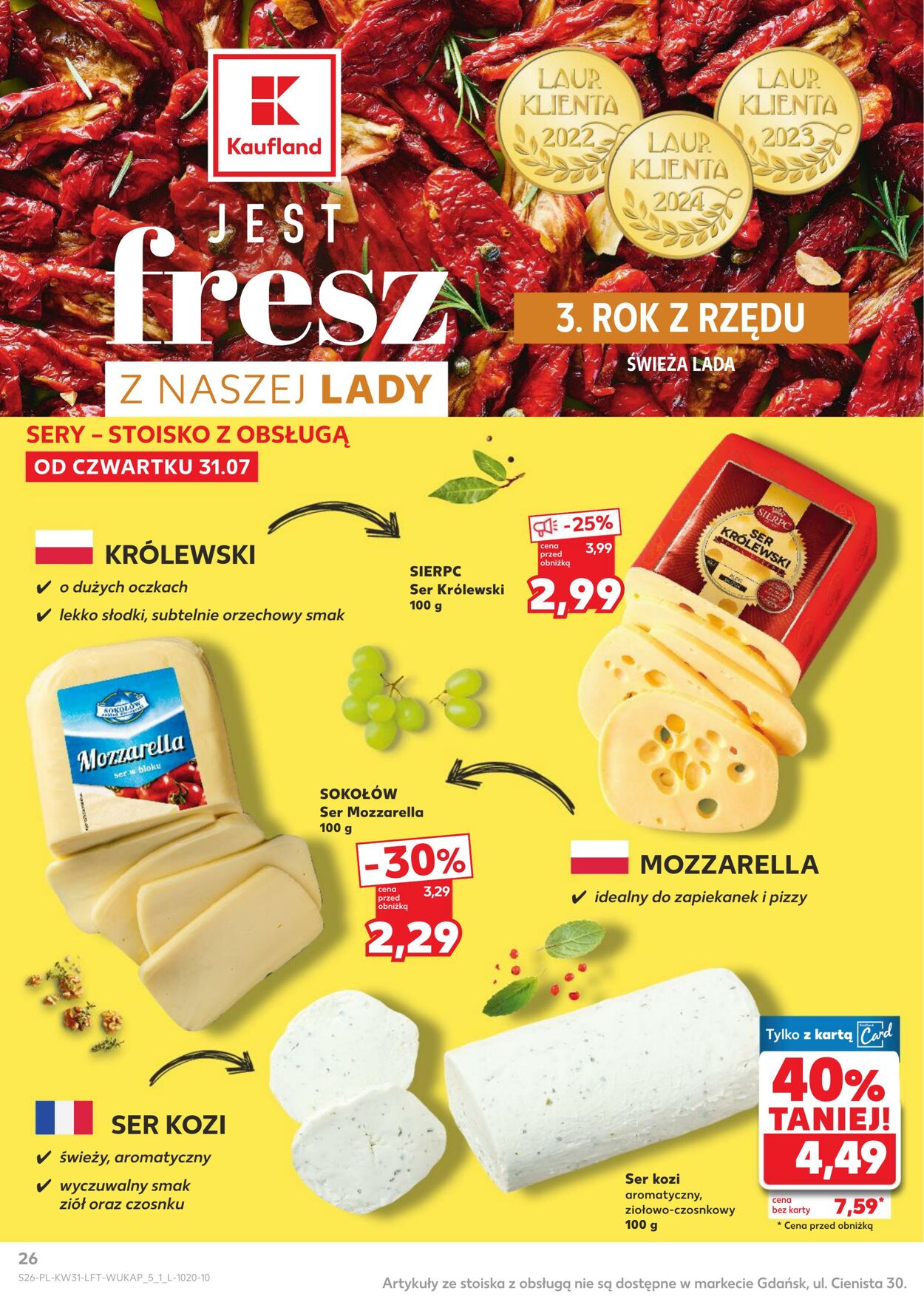 Gazetka Kaufland 31.07.2025 - 06.08.2025