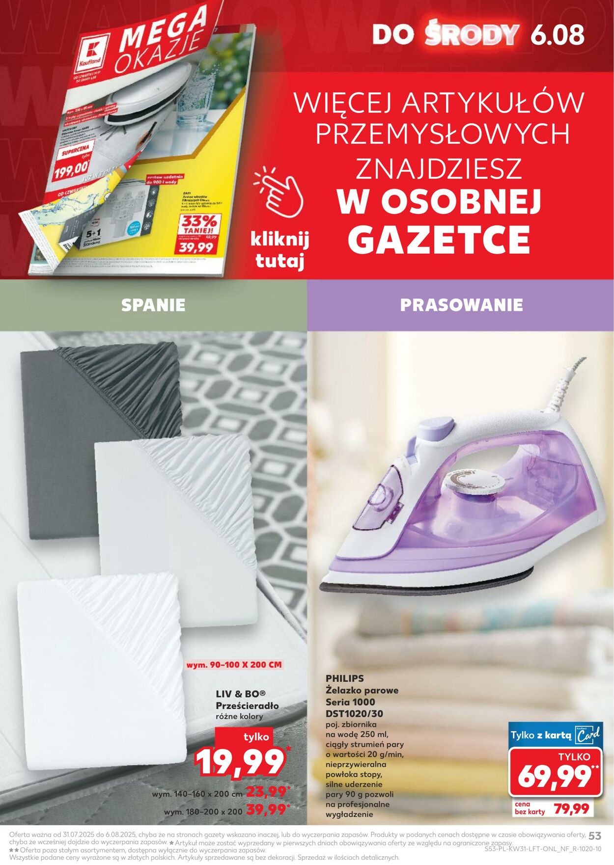 Gazetka Kaufland 31.07.2025 - 06.08.2025