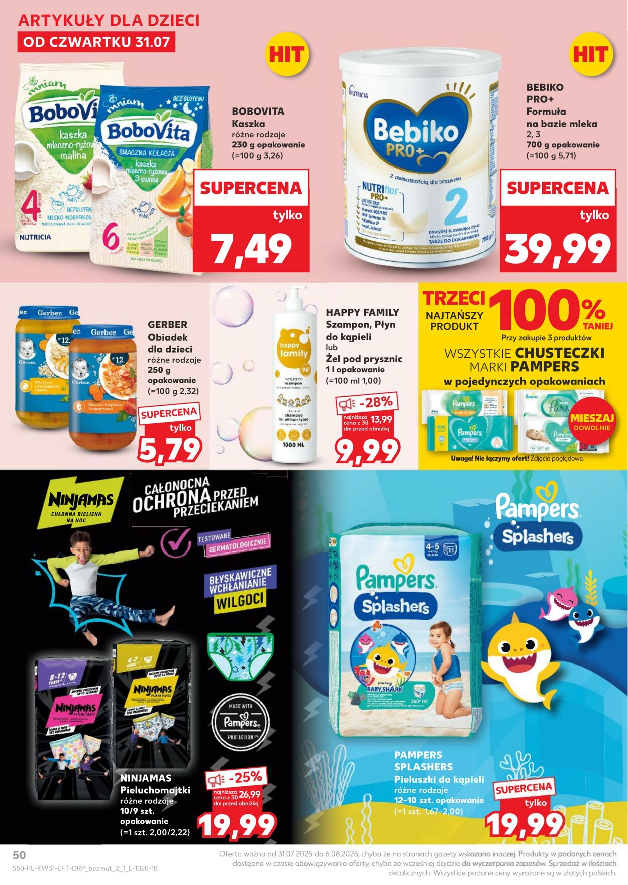 Gazetka Kaufland 31.07.2025 - 06.08.2025
