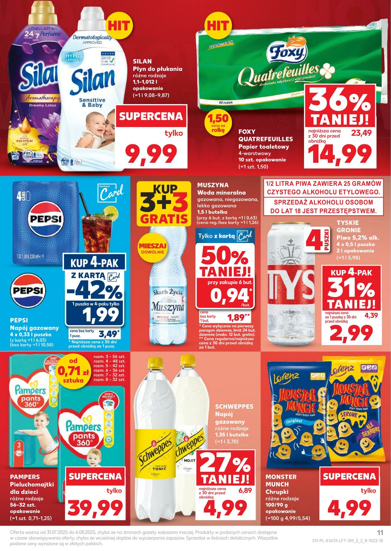 Gazetka Kaufland 31.07.2025 - 06.08.2025