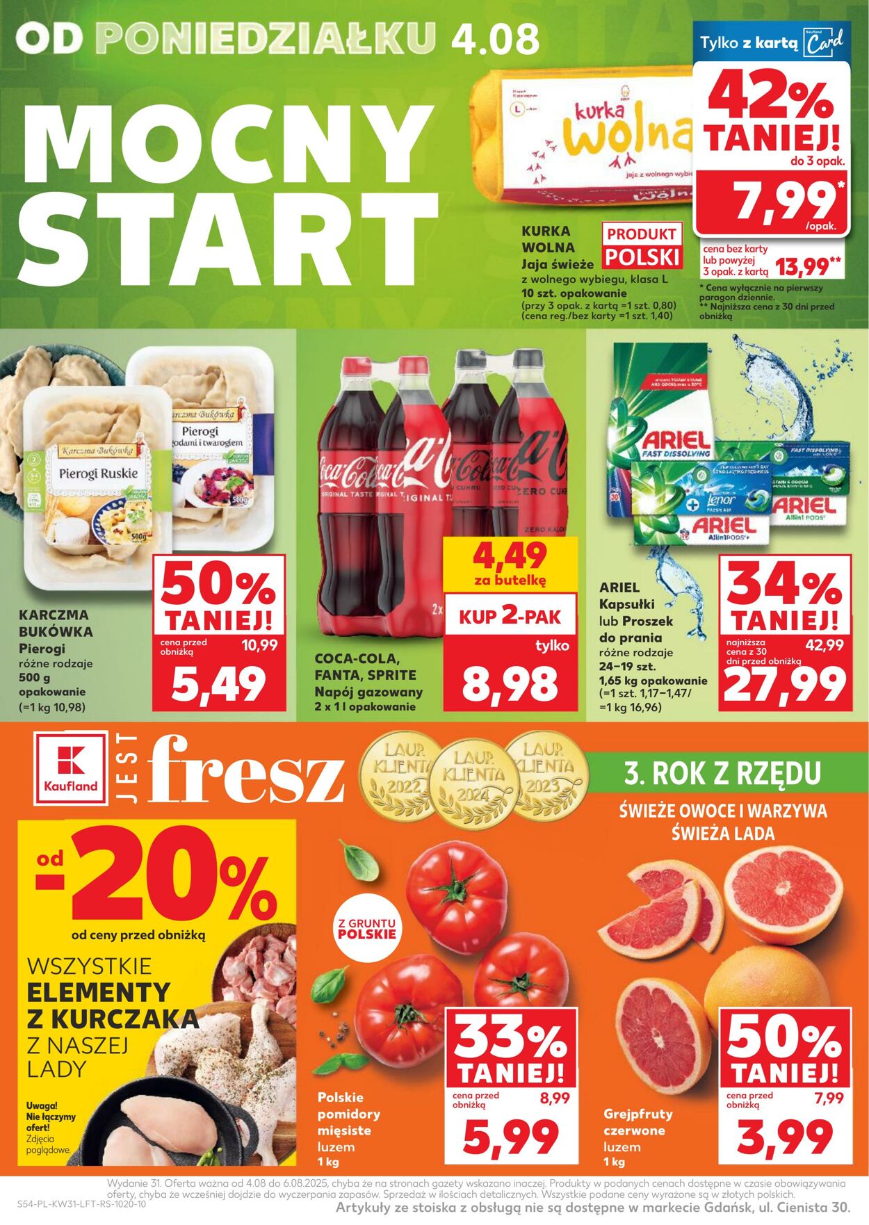 Gazetka Kaufland 31.07.2025 - 06.08.2025