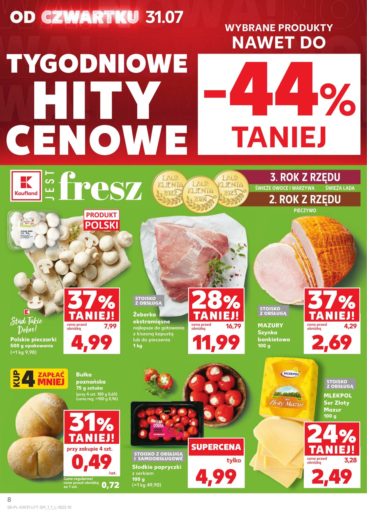 Gazetka Kaufland 31.07.2025 - 06.08.2025