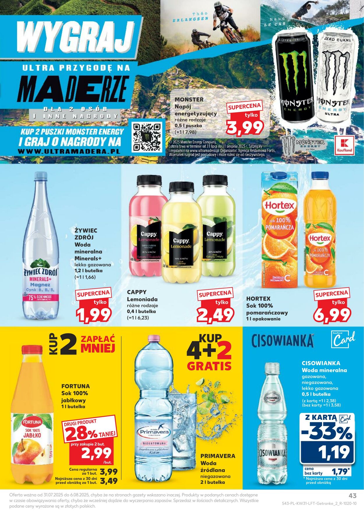 Gazetka Kaufland 31.07.2025 - 06.08.2025