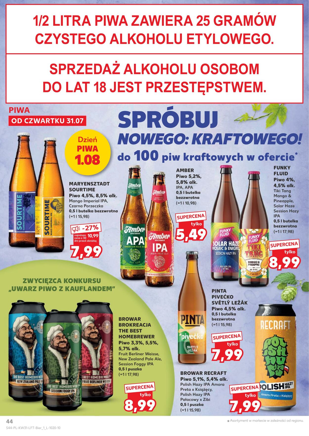 Gazetka Kaufland 31.07.2025 - 06.08.2025