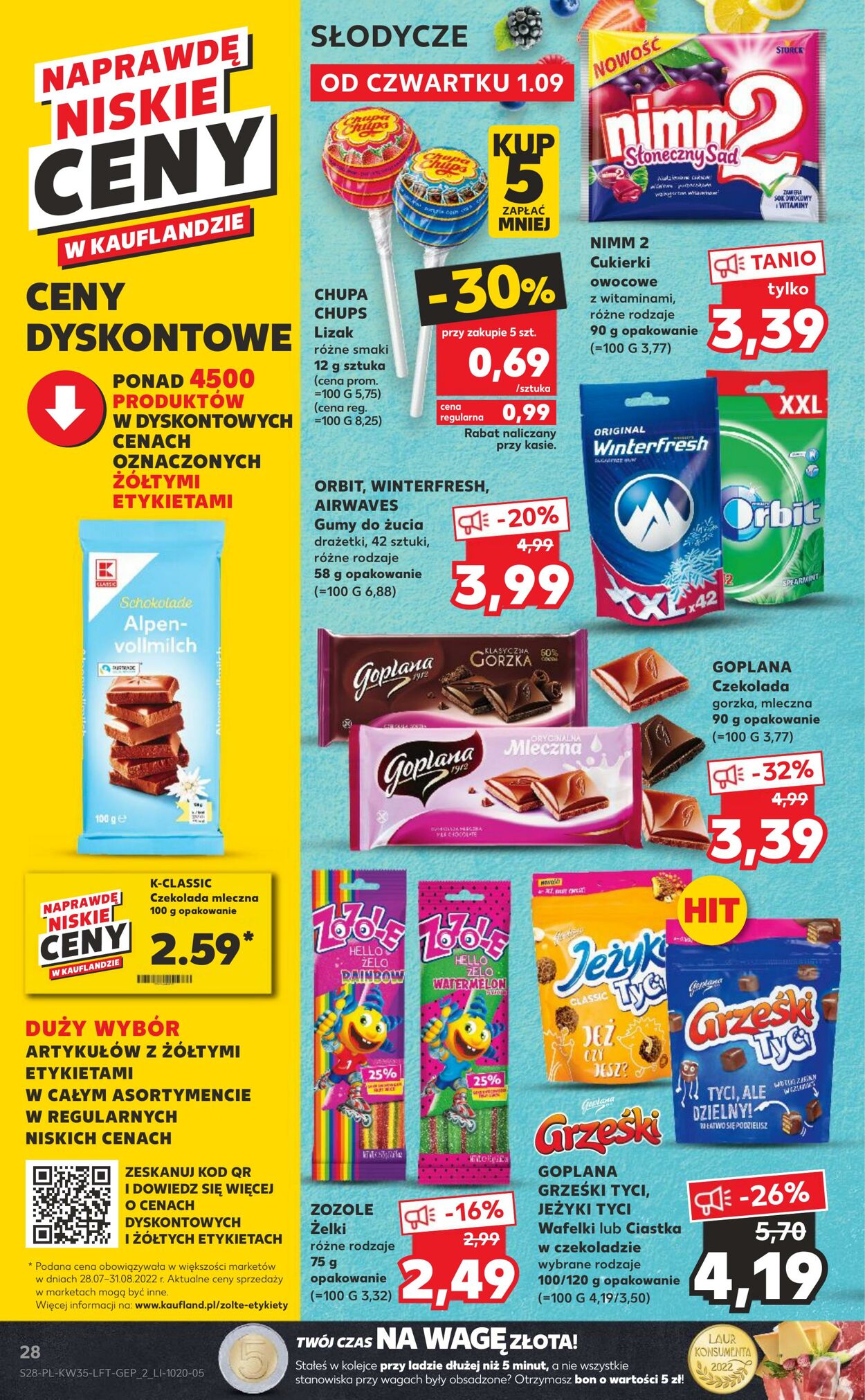 Gazetka Kaufland 01.09.2022 - 07.09.2022