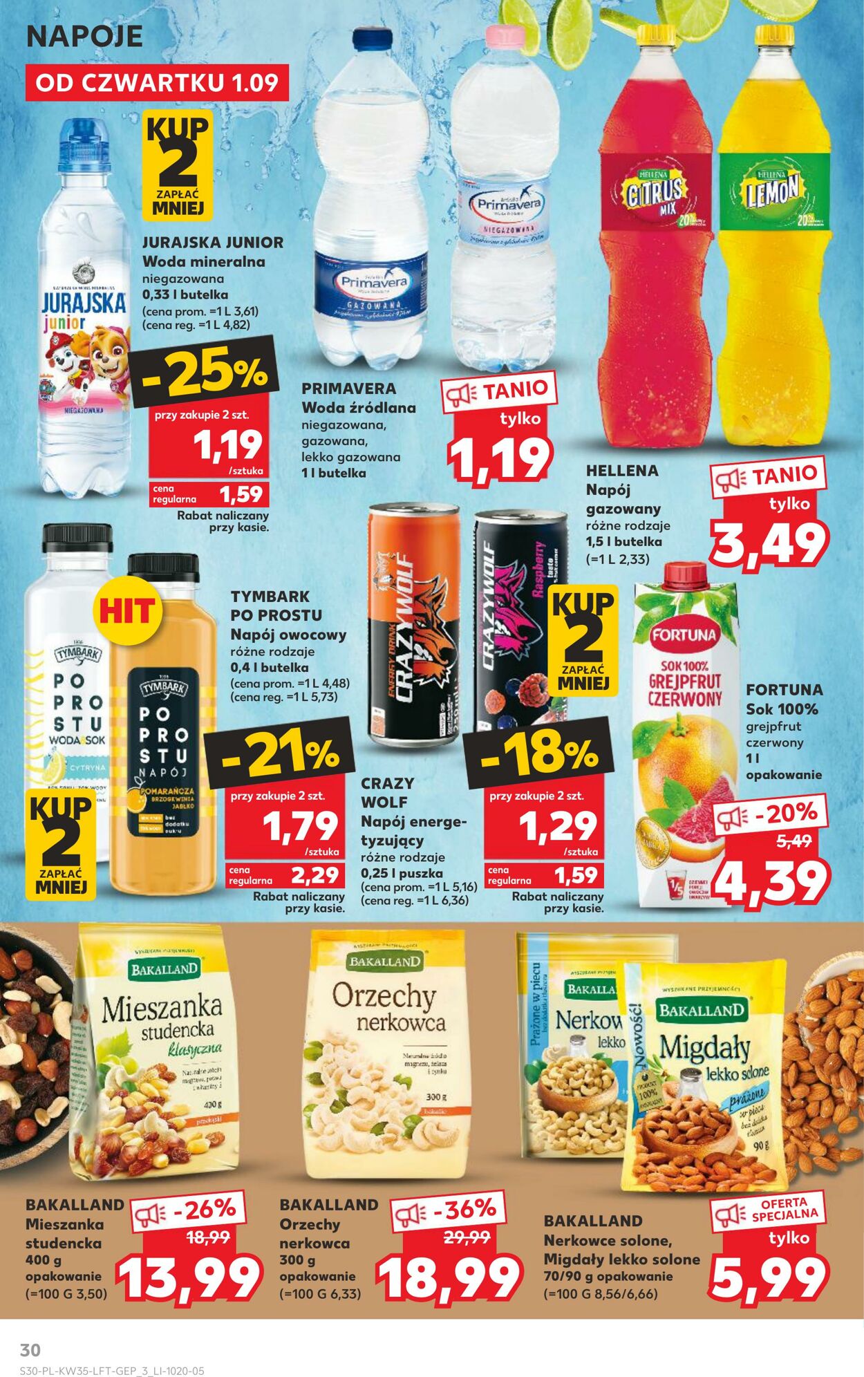 Gazetka Kaufland 01.09.2022 - 07.09.2022