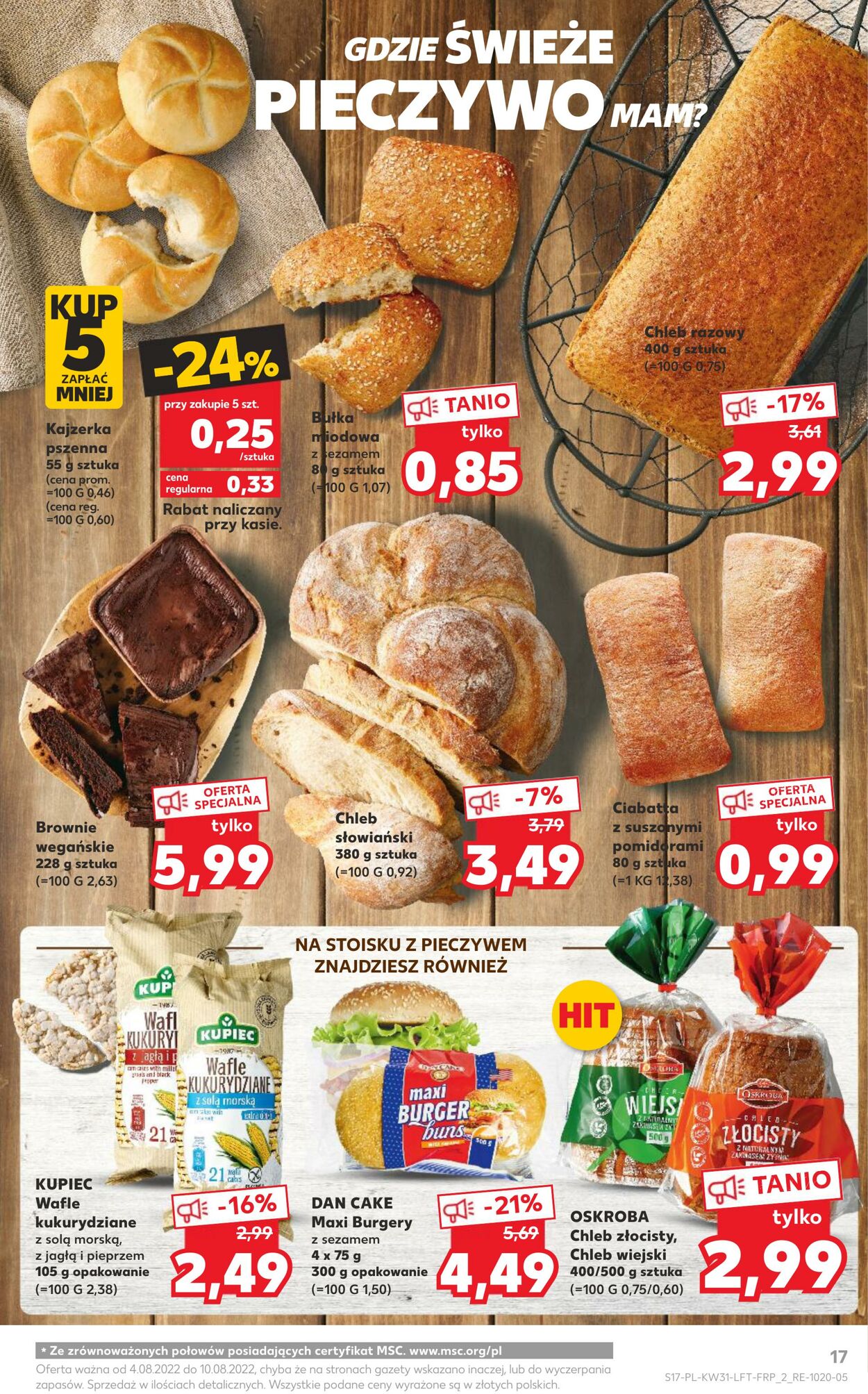 Gazetka Kaufland 04.08.2022 - 10.08.2022