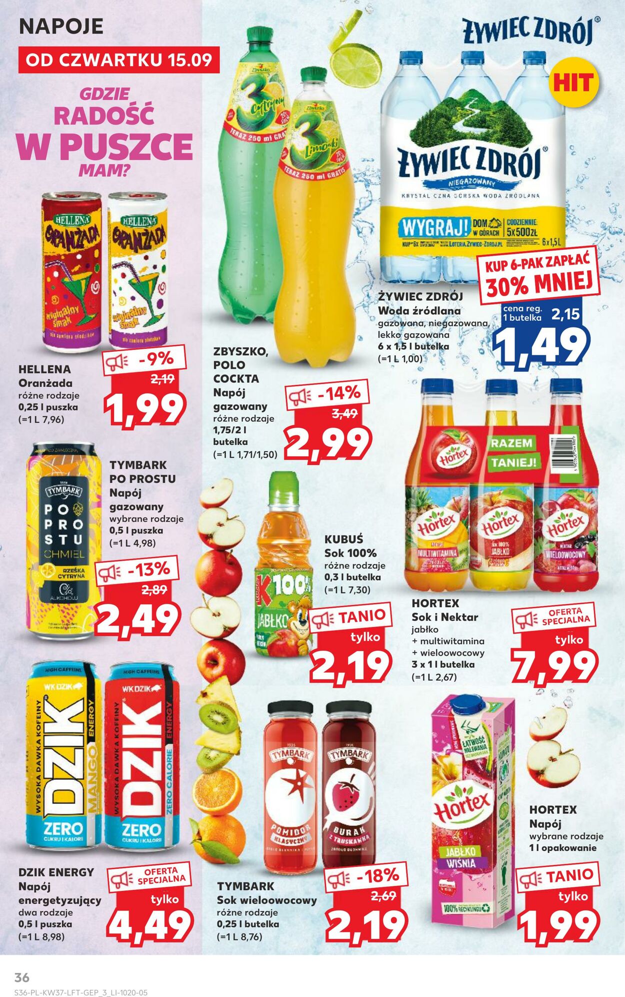 Gazetka Kaufland 15.09.2022 - 21.09.2022