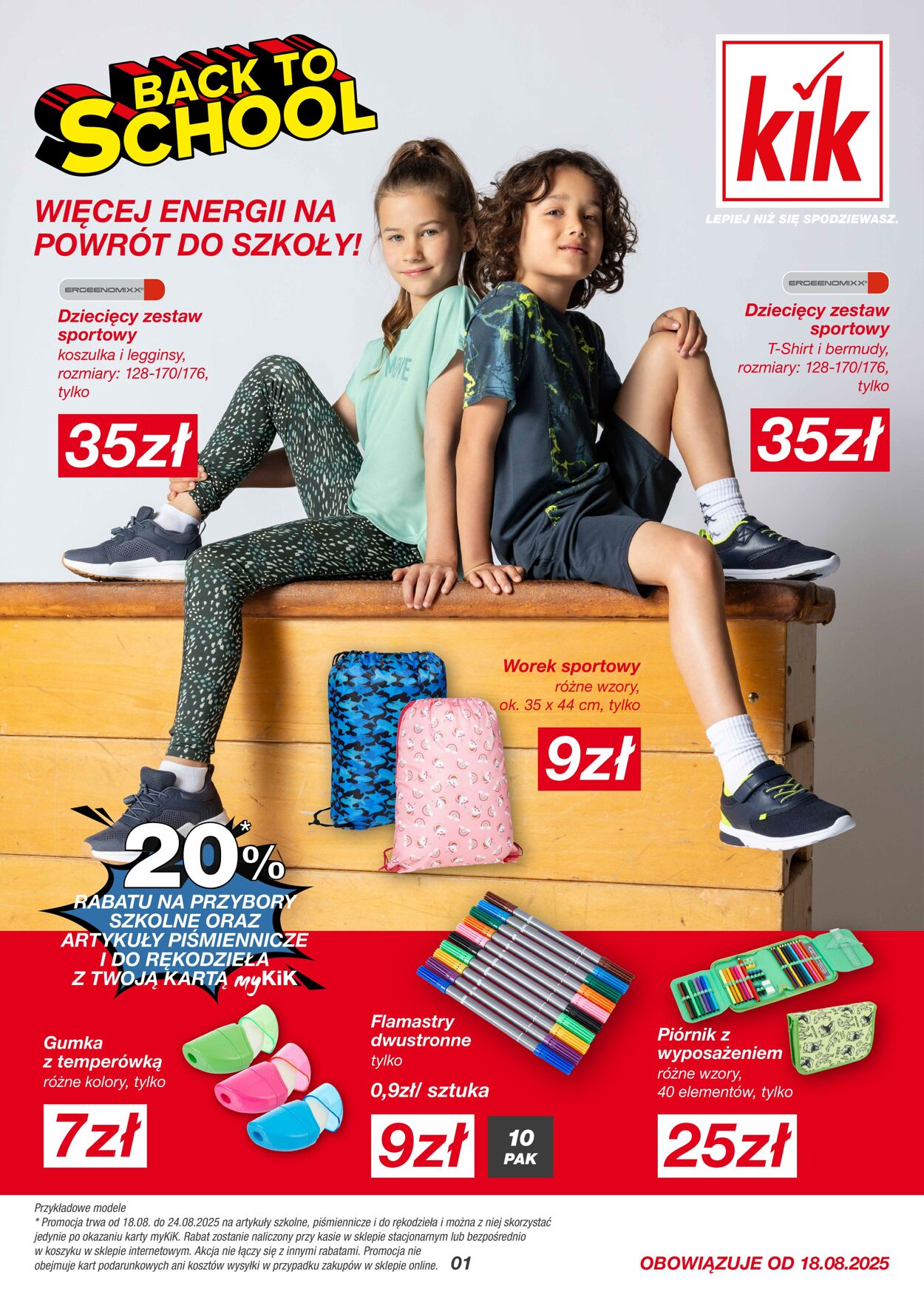 Gazetka KIK 18.08.2025 - 18.09.2025