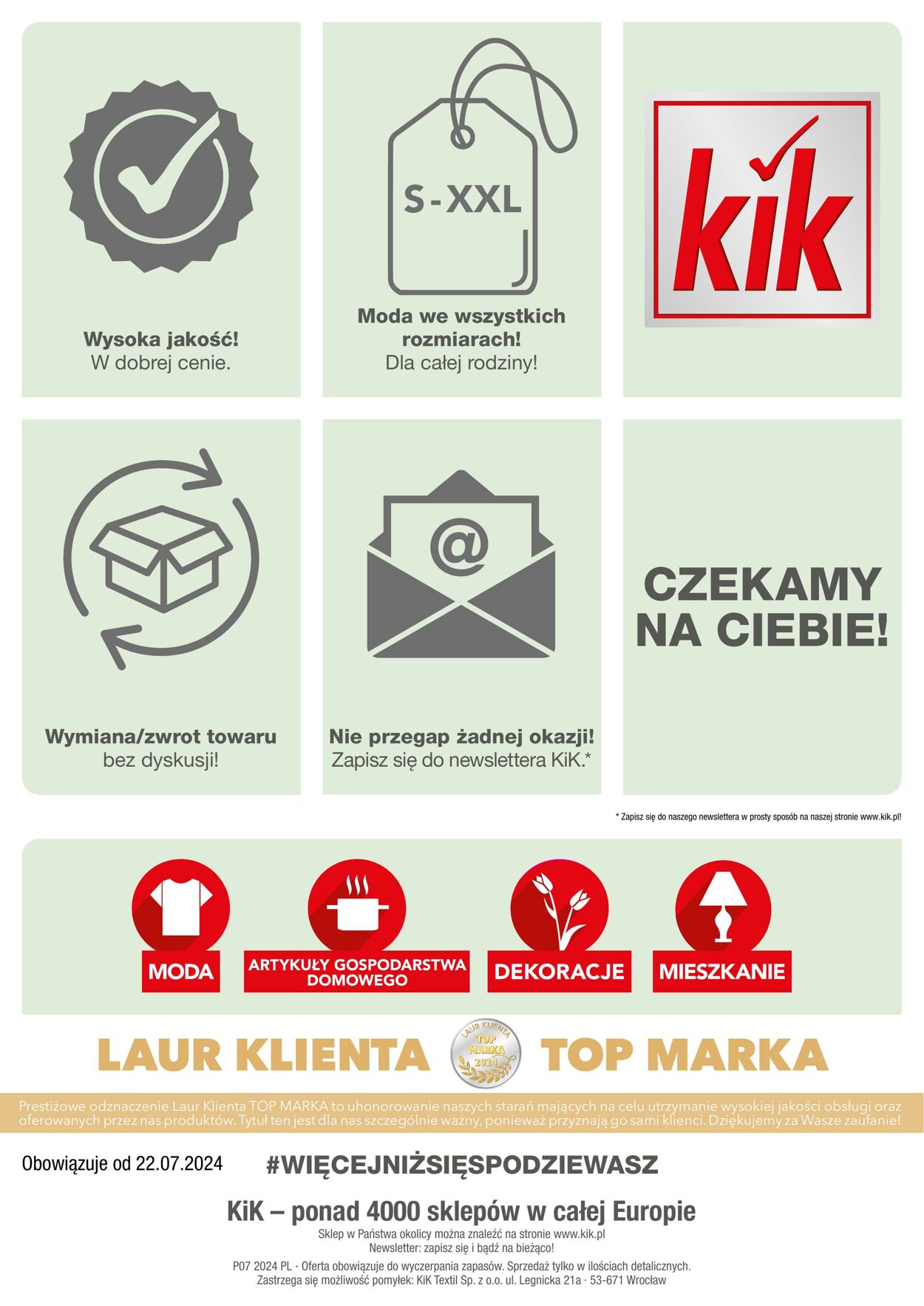 Gazetka KIK 22.08.2024 - 08.09.2024