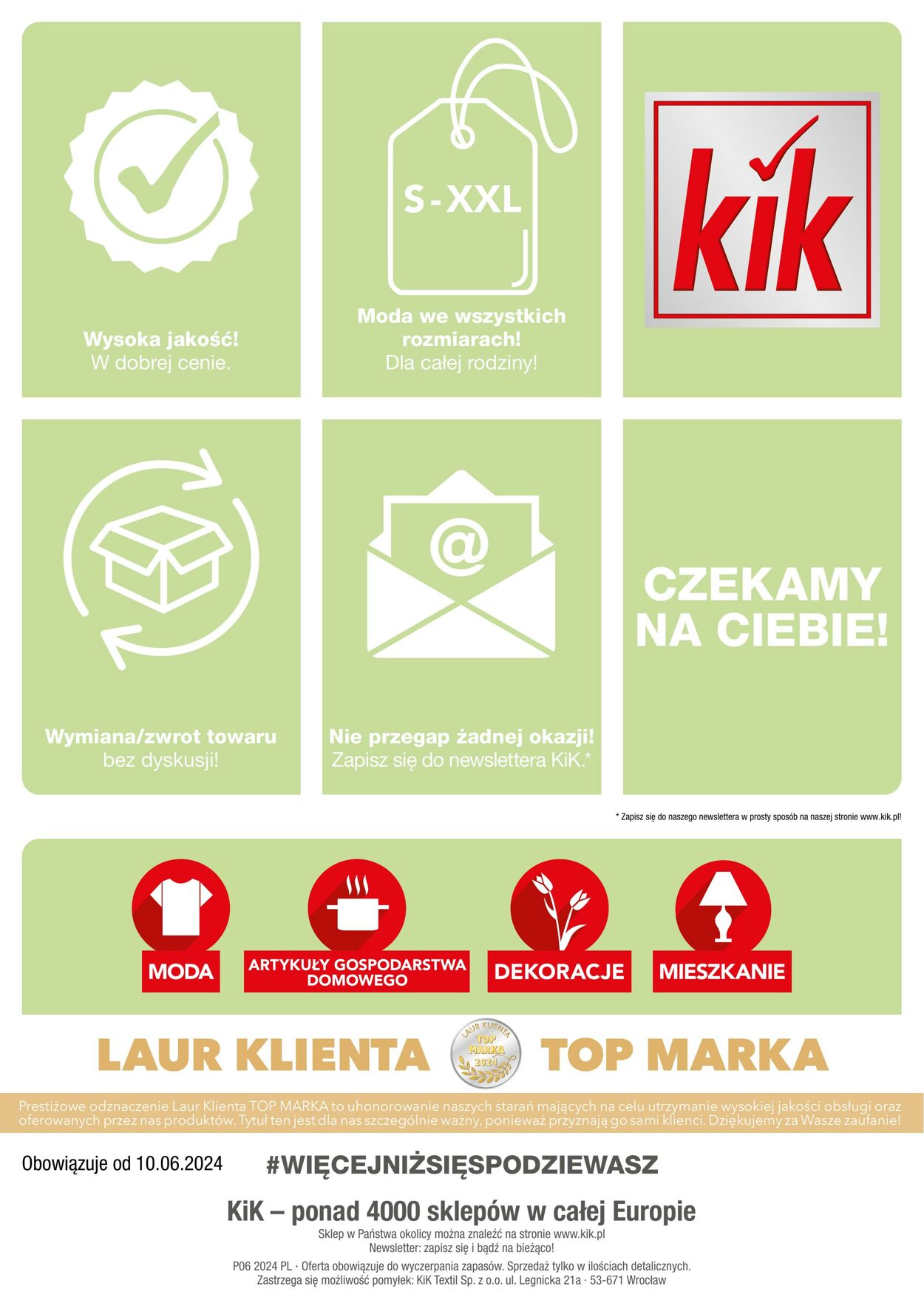 Gazetka KIK 10.06.2024 - 10.07.2024