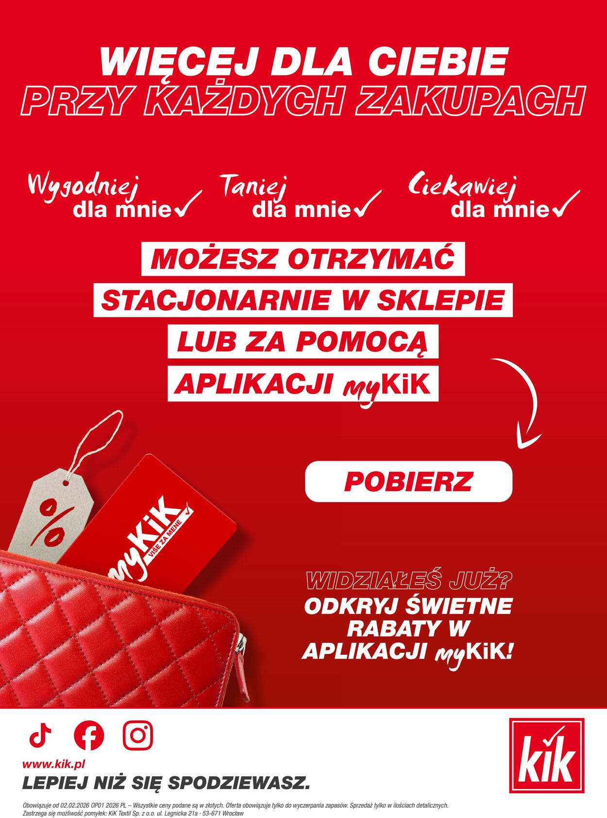 Gazetka KIK 09.02.2026 - 08.03.2026
