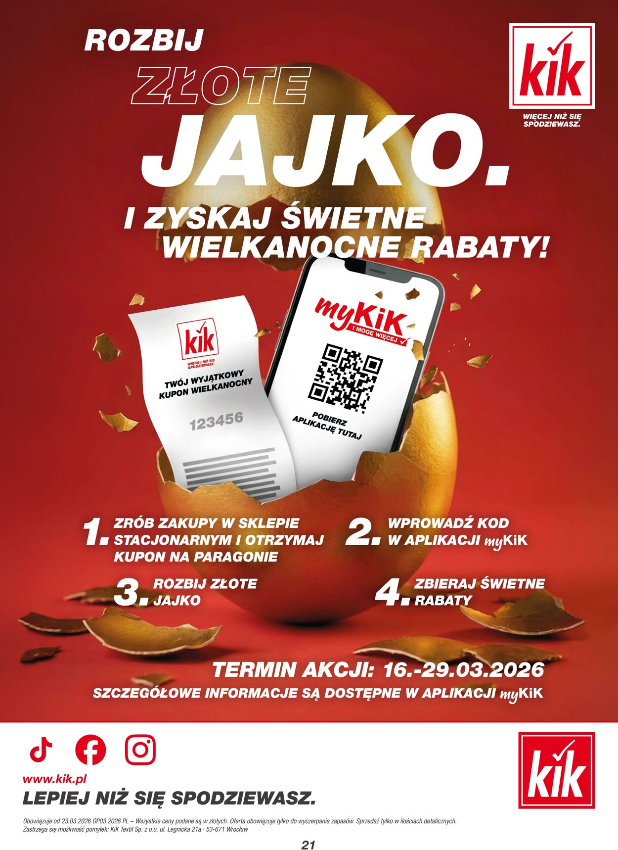 Gazetka KIK 20.03.2026 - 28.03.2026