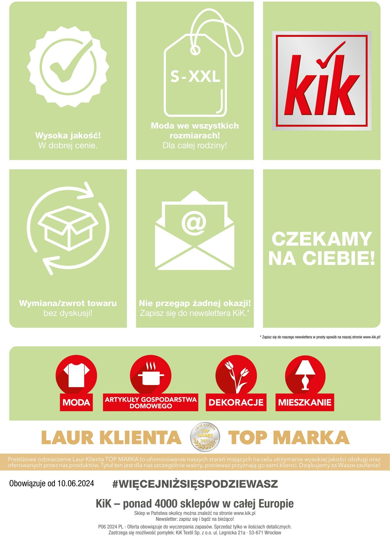 Gazetka KIK 10.06.2024 - 08.07.2024