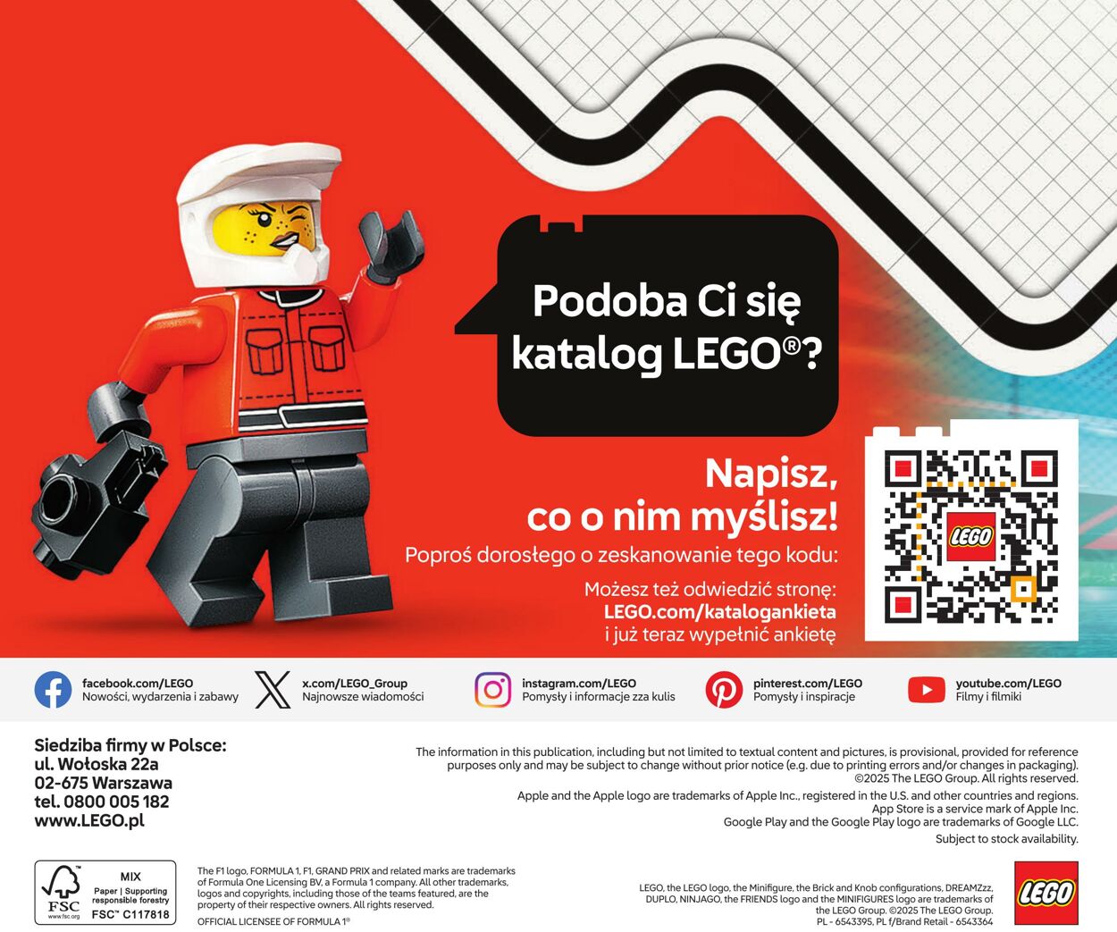 Gazetka Lego 01.01.2025 - 30.06.2025