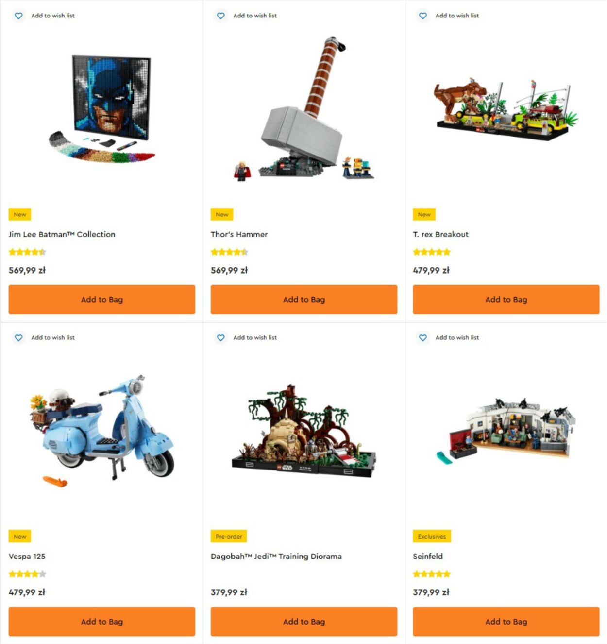 Gazetka Lego 21.04.2022 - 05.05.2022