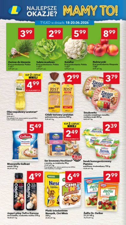 Gazetka Lewiatan 18.06.2026 - 24.06.2026