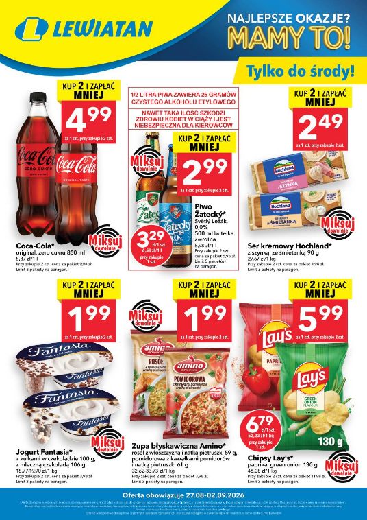 Gazetka Lewiatan 20.08.2026 - 26.08.2026