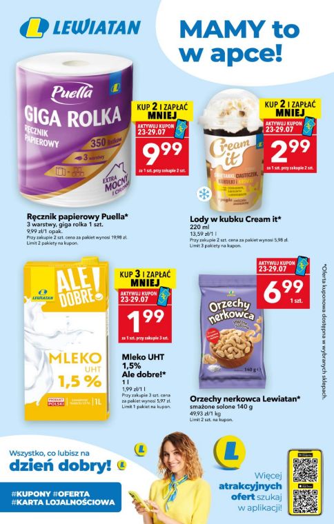 Gazetka Lewiatan 23.07.2026 - 29.07.2026