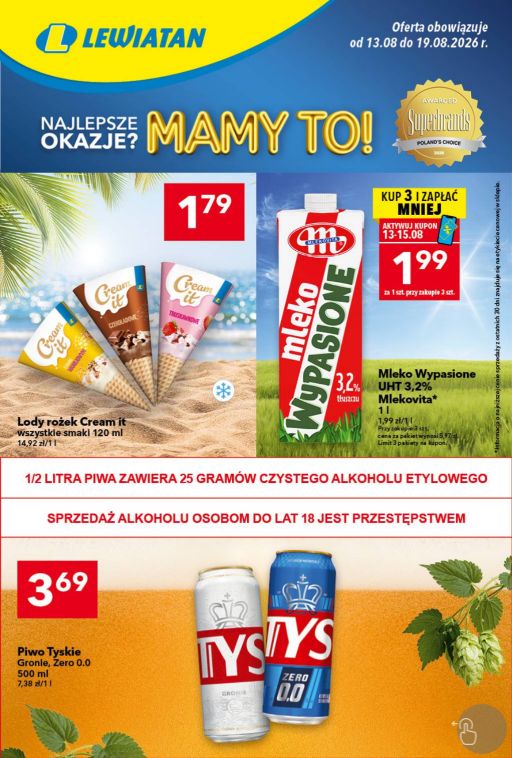 Gazetka Lewiatan 06.08.2026 - 12.08.2026