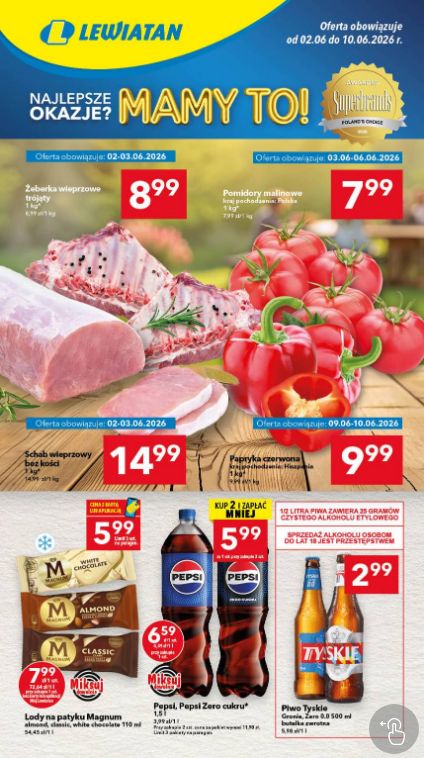 Gazetka Lewiatan 04.06.2026 - 10.06.2026