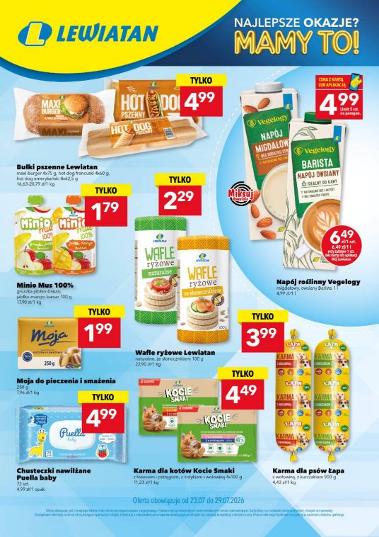 Gazetka Lewiatan 23.07.2026 - 29.07.2026