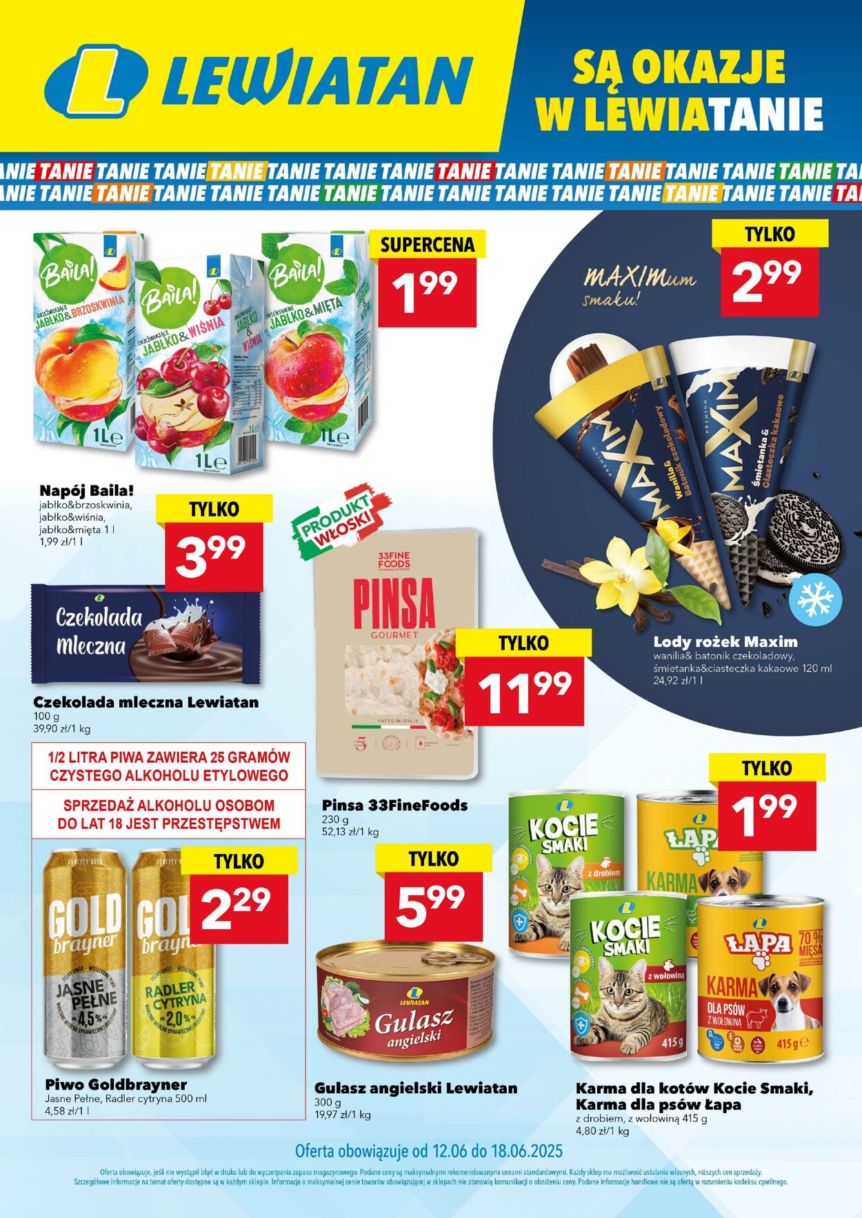 Gazetka Lewiatan 12.06.2025 - 18.06.2025