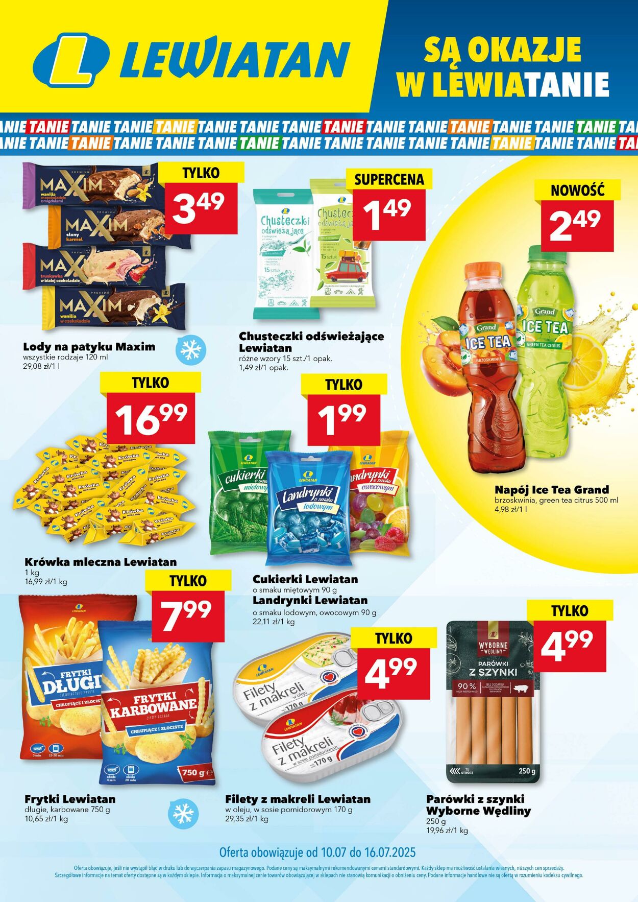 Gazetka Lewiatan 10.07.2025 - 16.07.2025