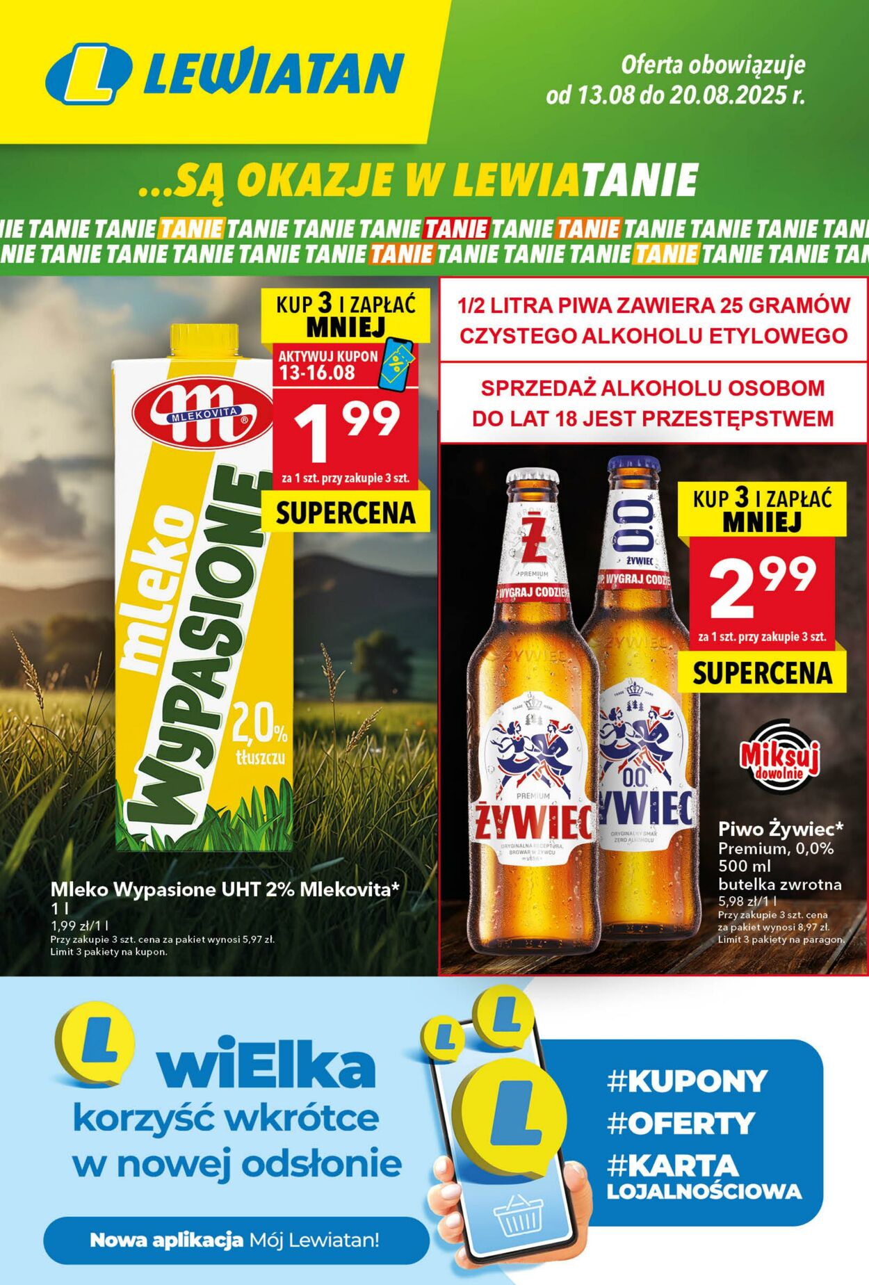 Gazetka Lewiatan 13.08.2025 - 20.08.2025