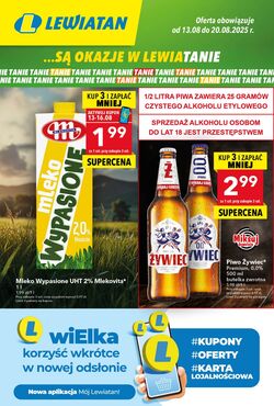 Gazetka Lewiatan 13.08.2025 - 20.08.2025