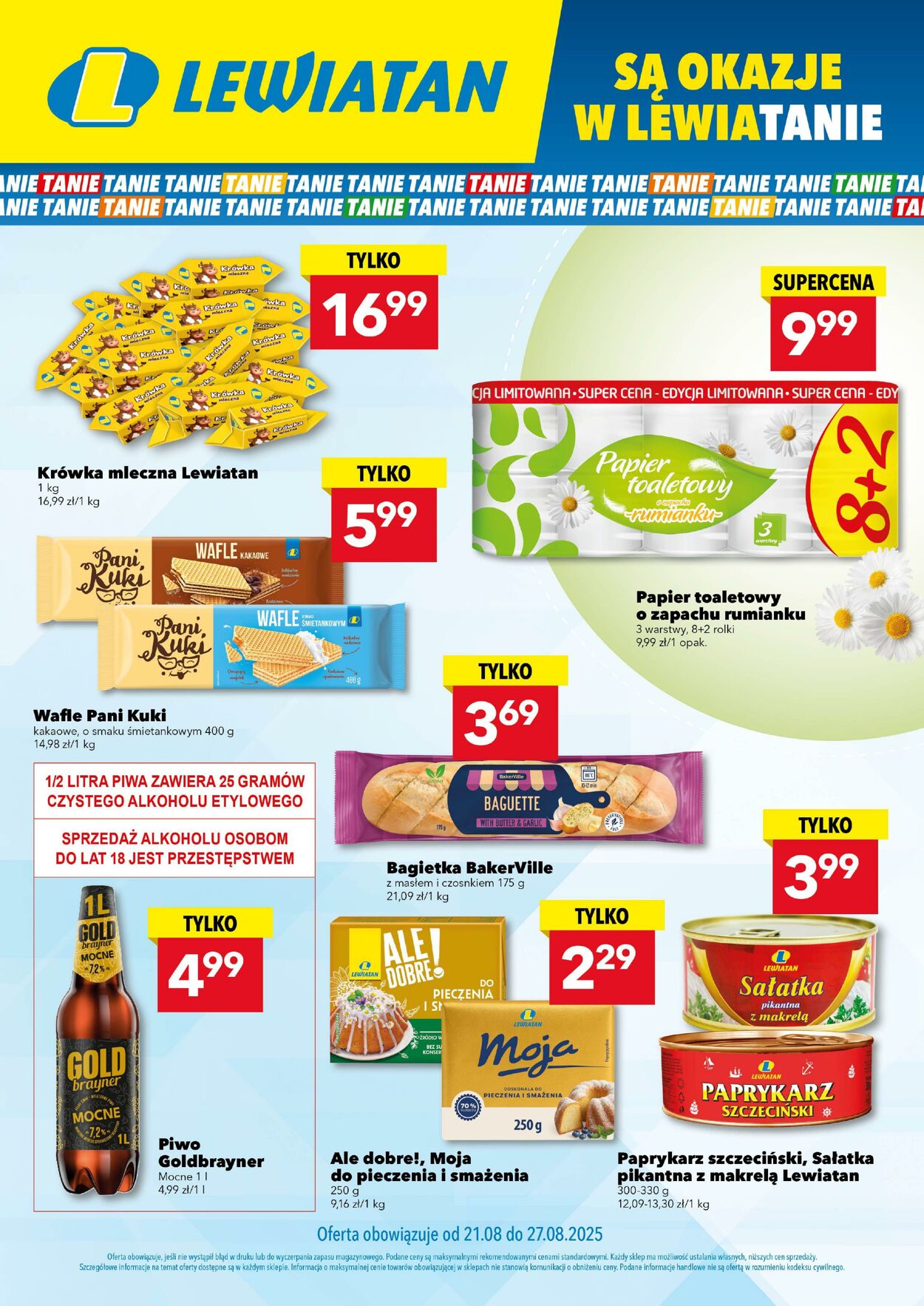 Gazetka Lewiatan 21.08.2025 - 27.08.2025