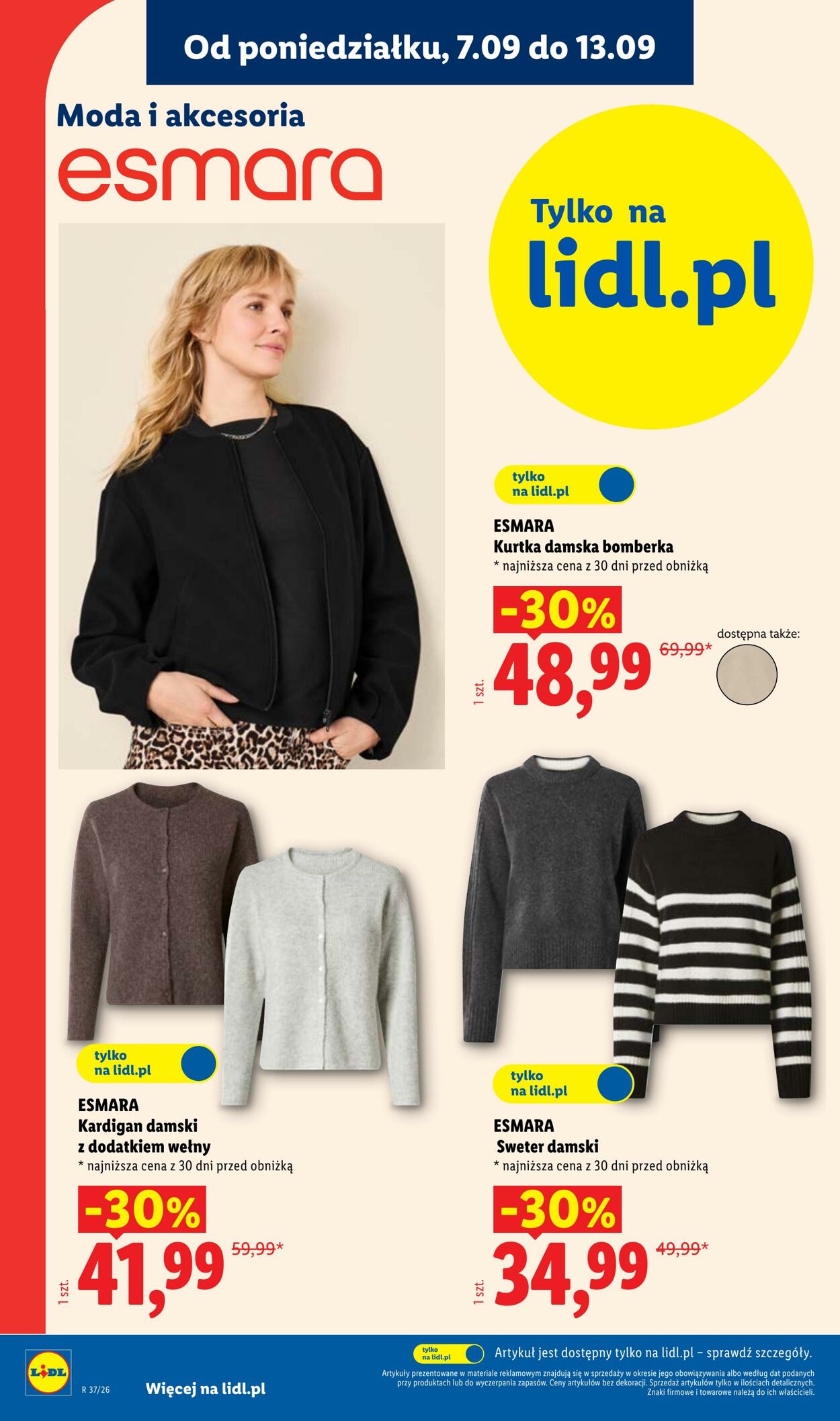 Gazetka Lidl 07.09.2026 - 12.09.2026