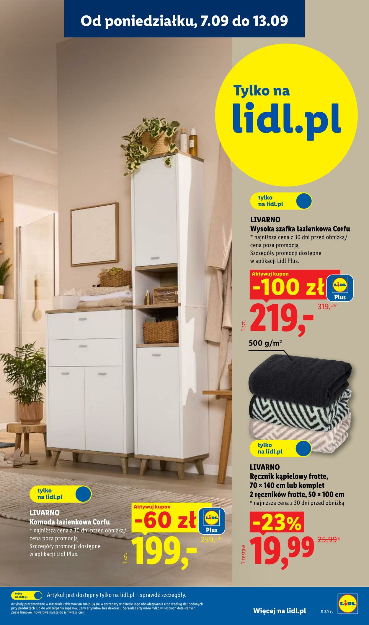 Gazetka Lidl 07.09.2026 - 12.09.2026