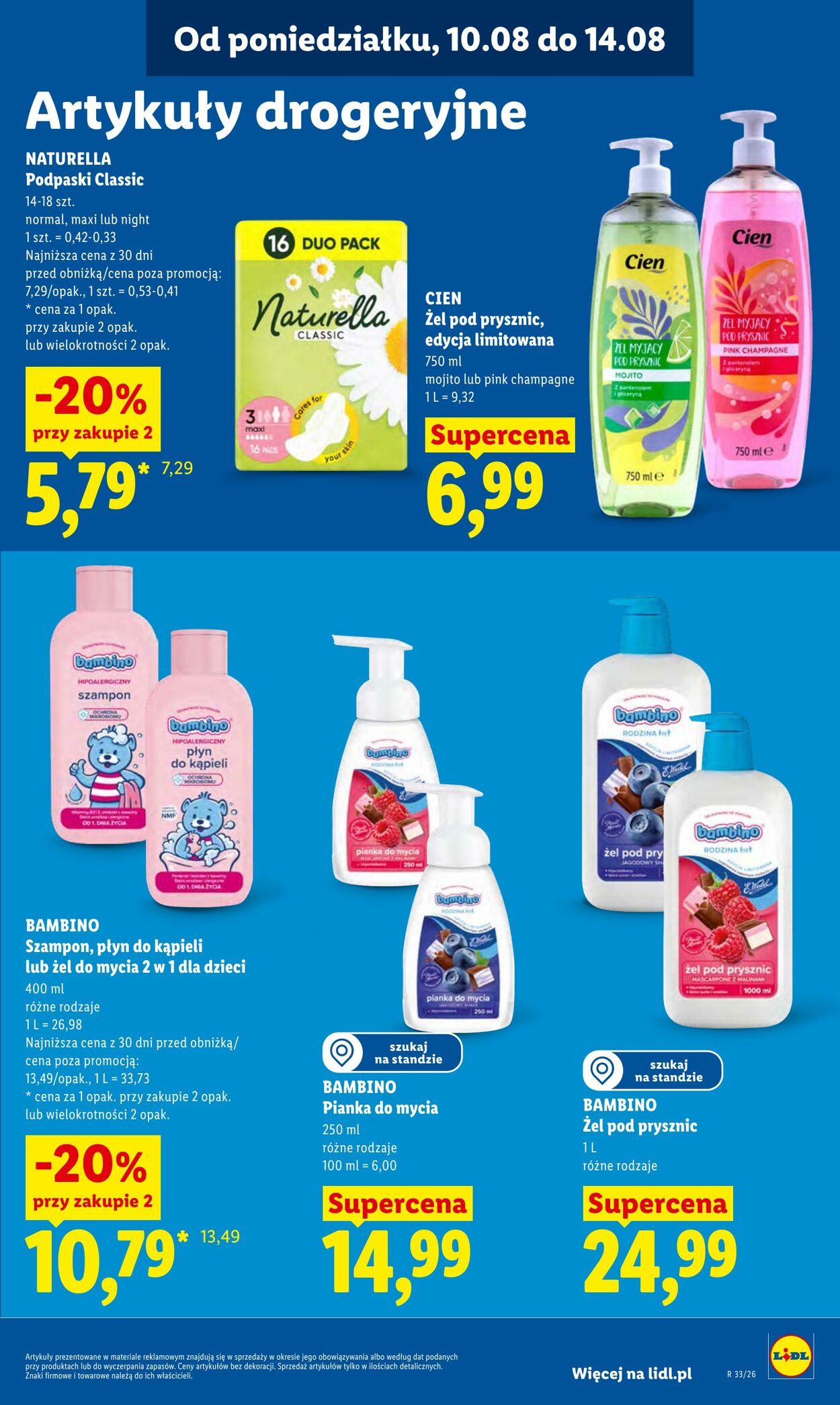 Gazetka Lidl 10.08.2026 - 11.08.2026