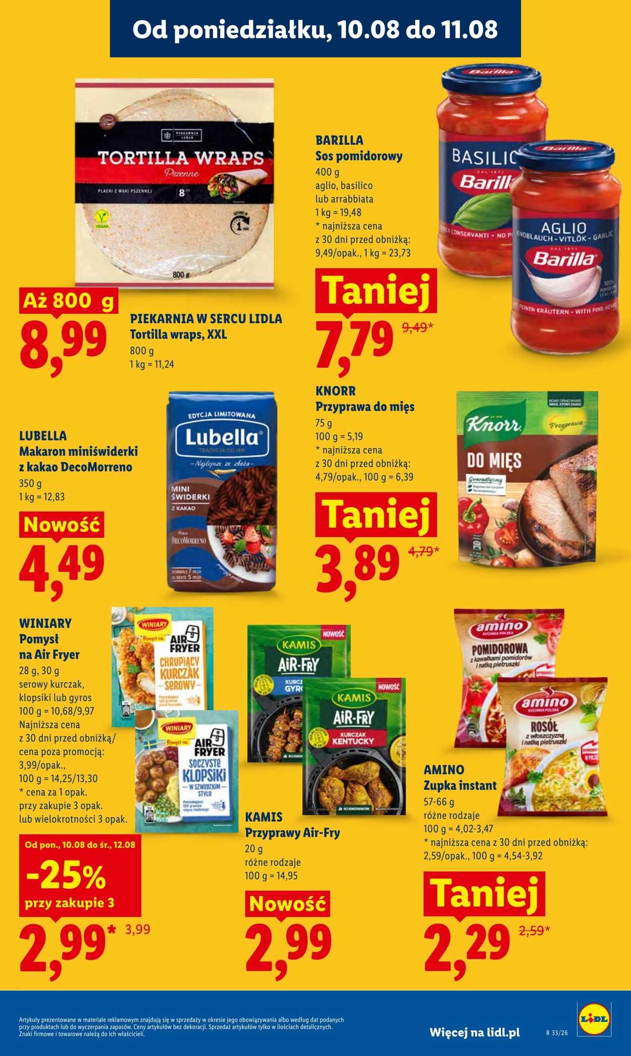 Gazetka Lidl 10.08.2026 - 11.08.2026