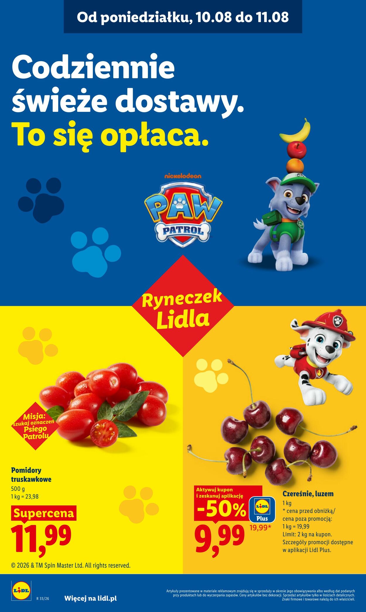 Gazetka Lidl 10.08.2026 - 11.08.2026