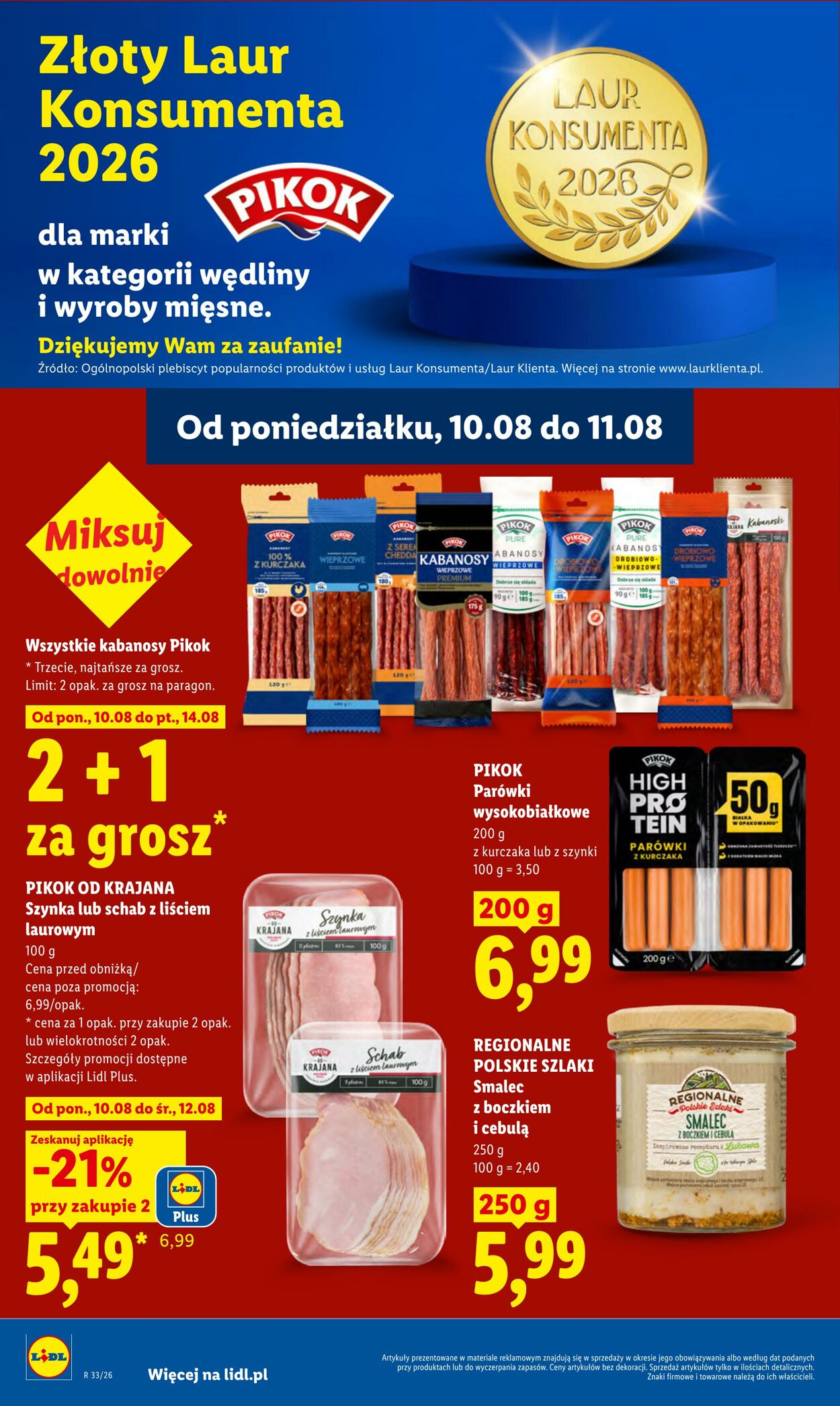Gazetka Lidl 10.08.2026 - 11.08.2026