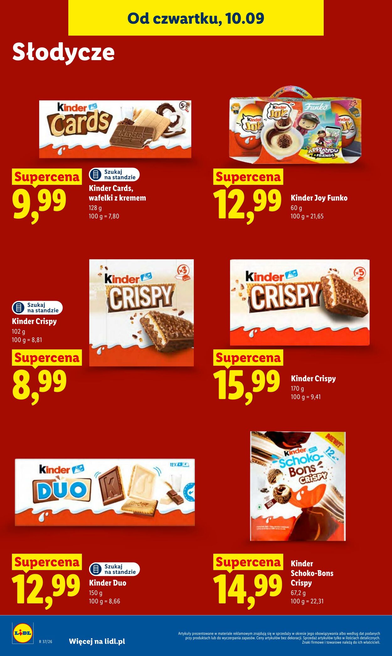 Gazetka Lidl 10.09.2026 - 12.09.2026