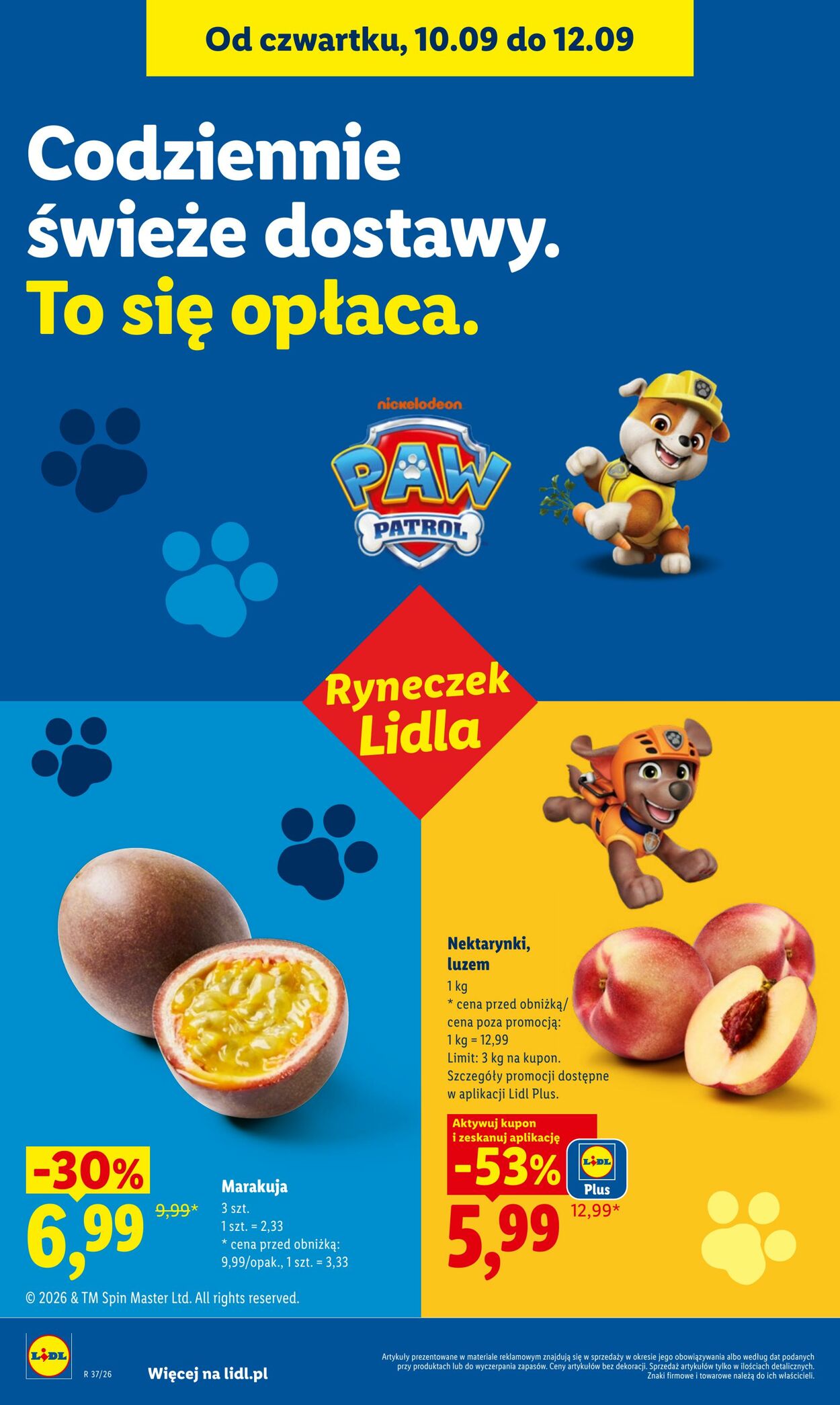 Gazetka Lidl 10.09.2026 - 12.09.2026