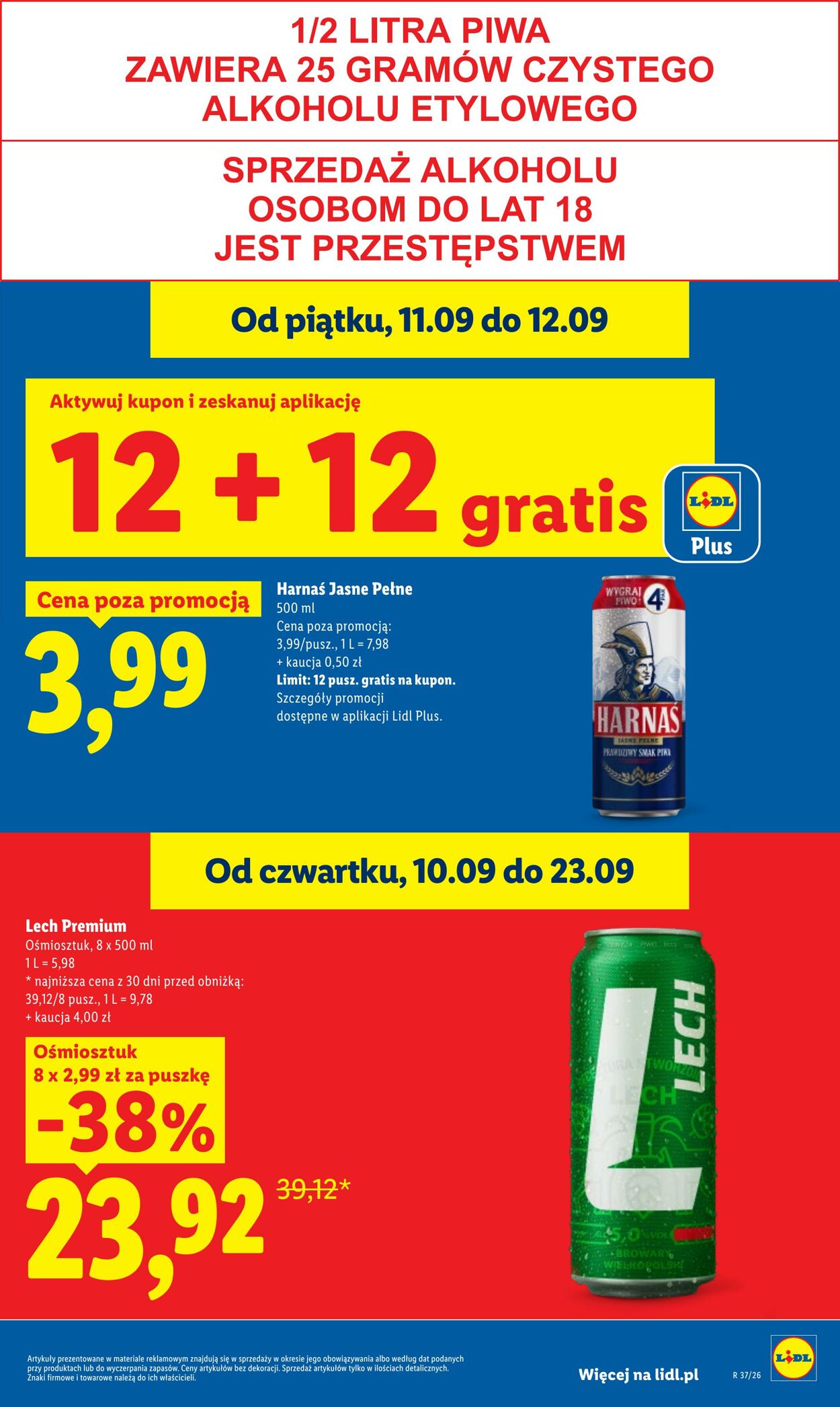 Gazetka Lidl 10.09.2026 - 12.09.2026