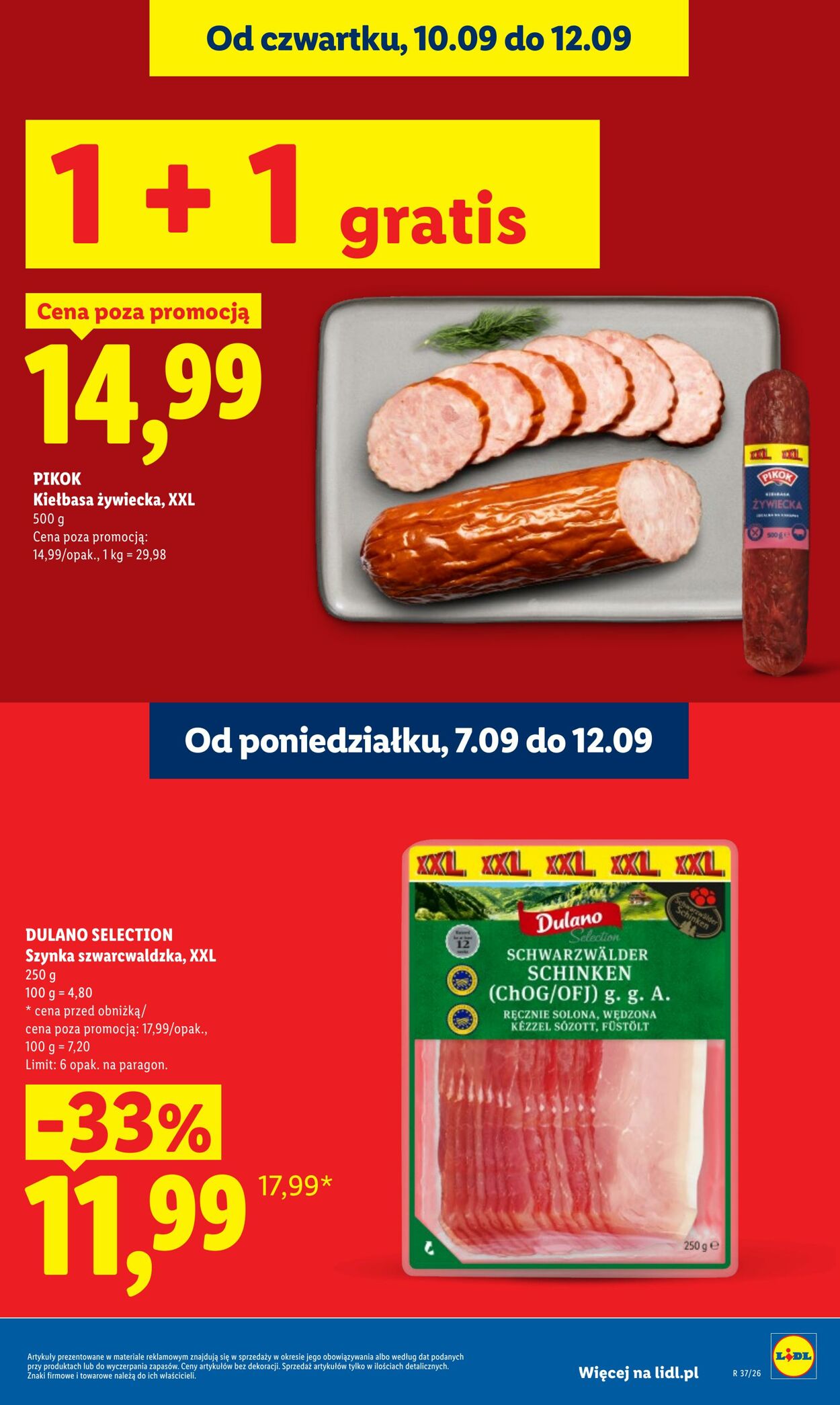 Gazetka Lidl 10.09.2026 - 12.09.2026