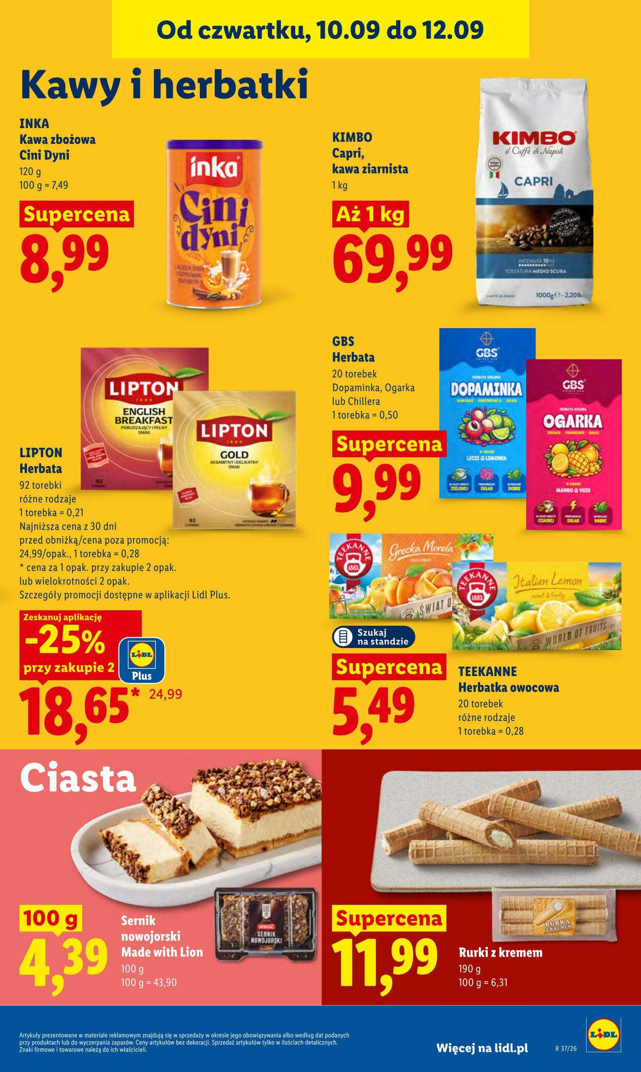 Gazetka Lidl 10.09.2026 - 12.09.2026