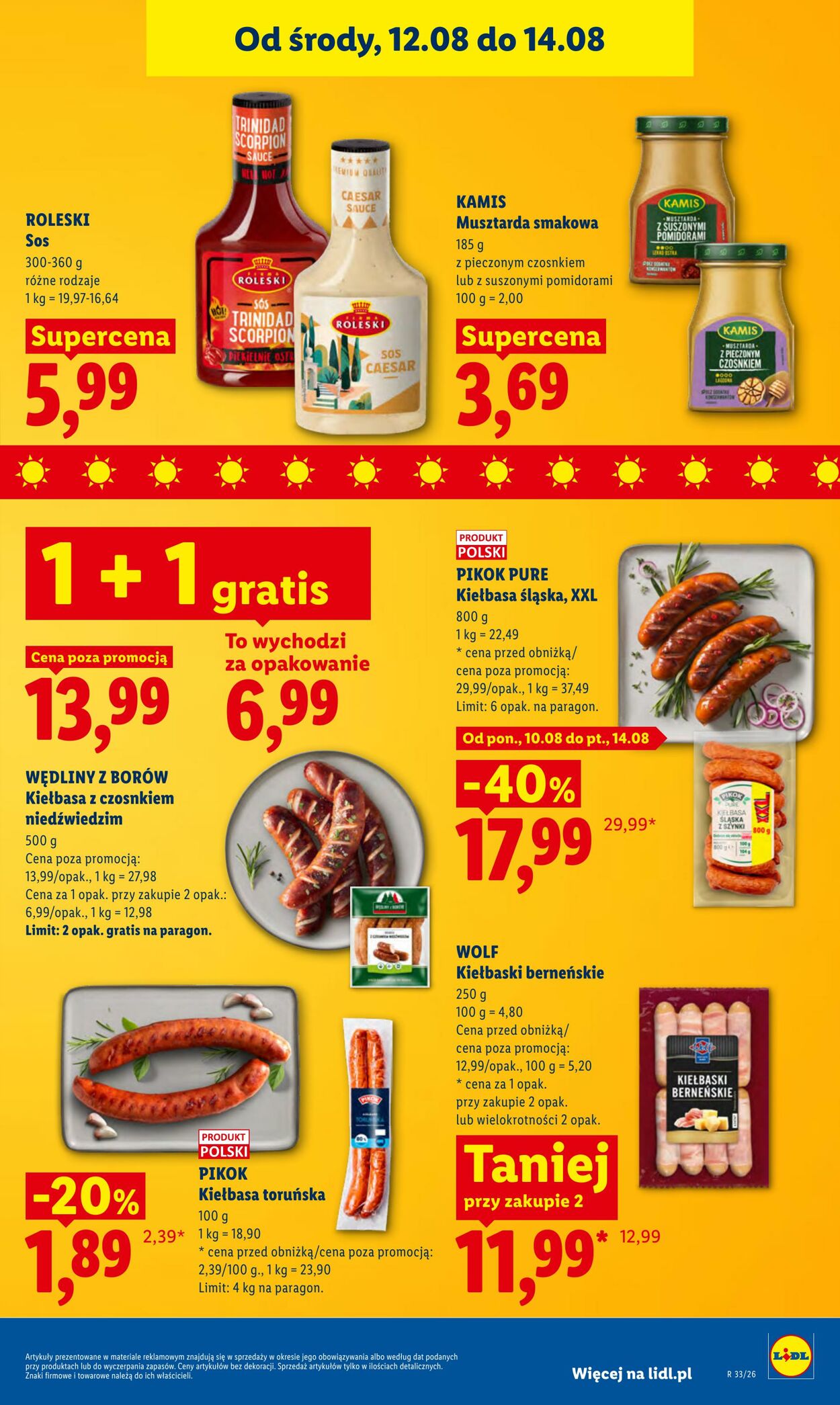 Gazetka Lidl 12.08.2026 - 14.08.2026