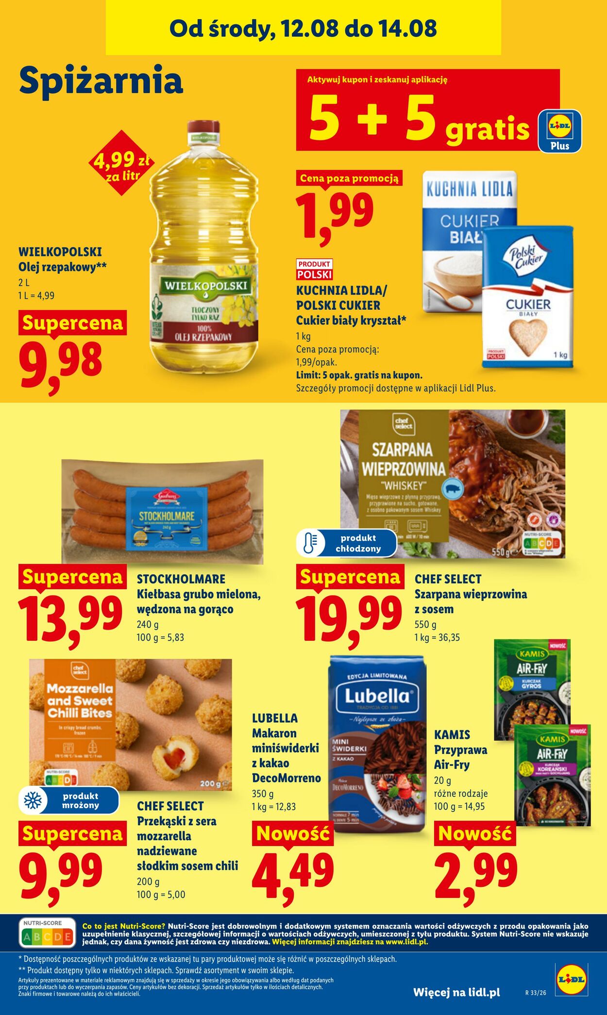 Gazetka Lidl 12.08.2026 - 14.08.2026