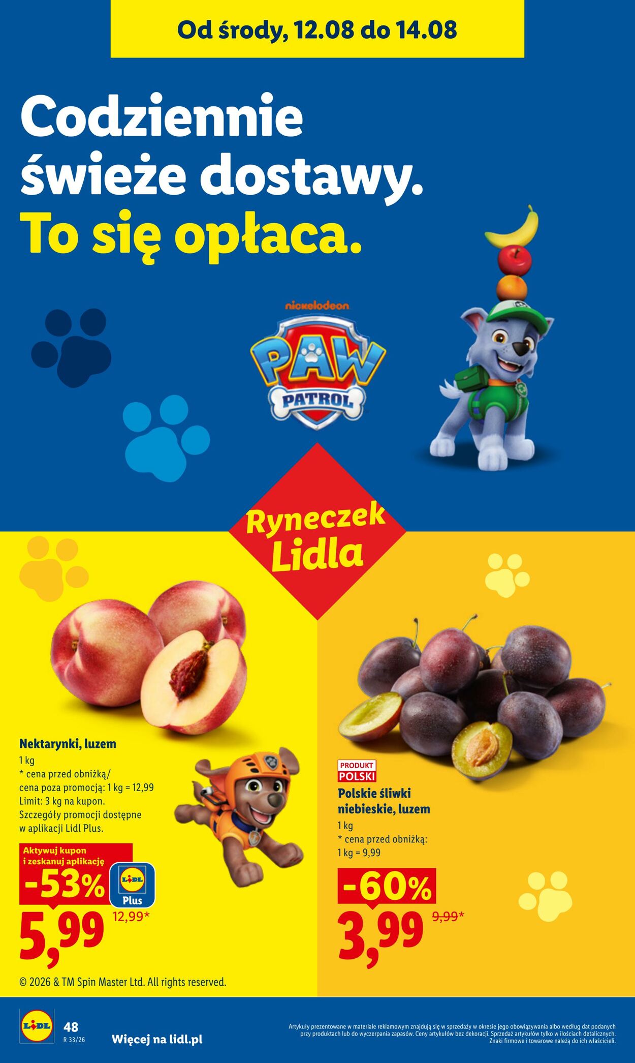 Gazetka Lidl 12.08.2026 - 14.08.2026