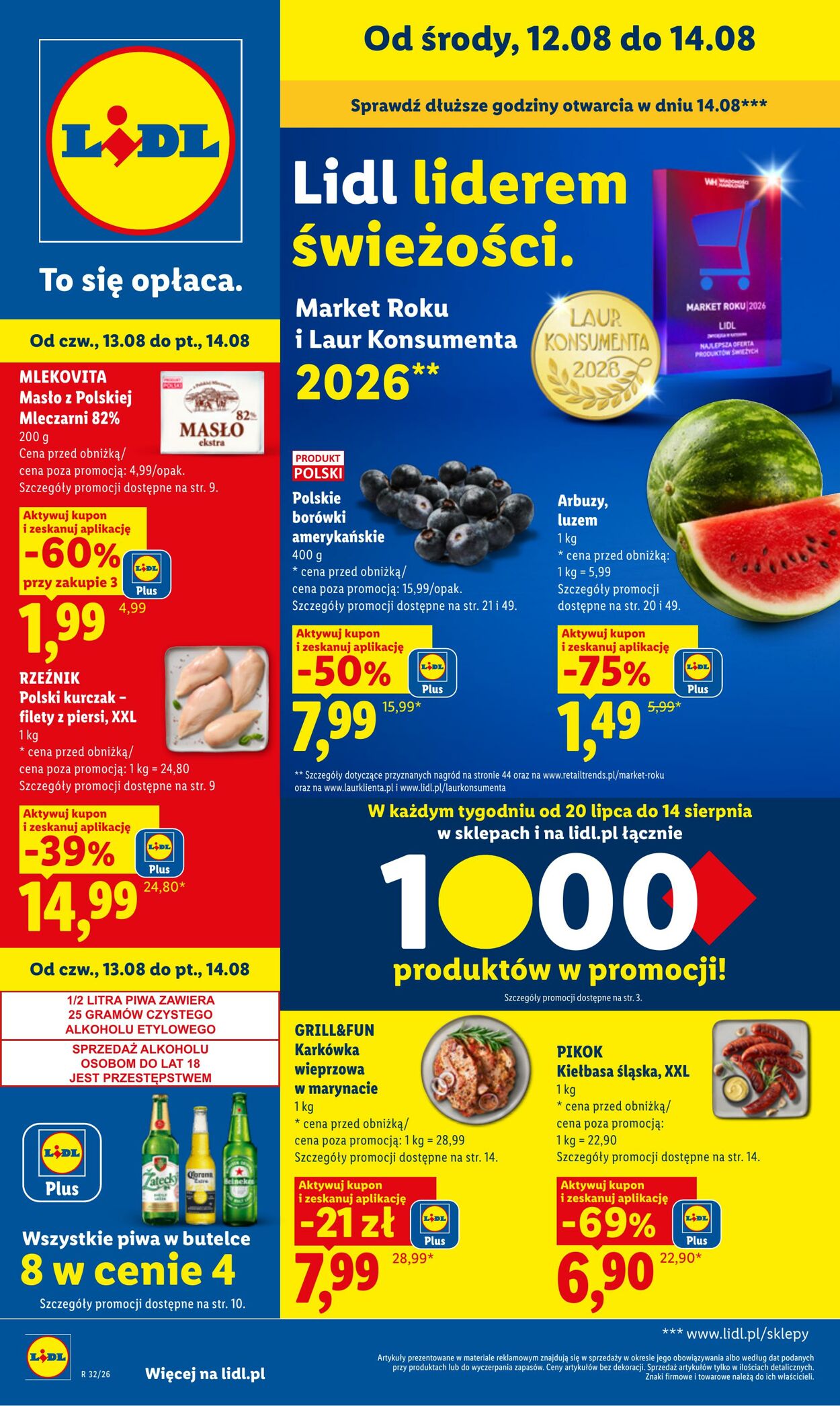 Gazetka Lidl 12.08.2026 - 14.08.2026
