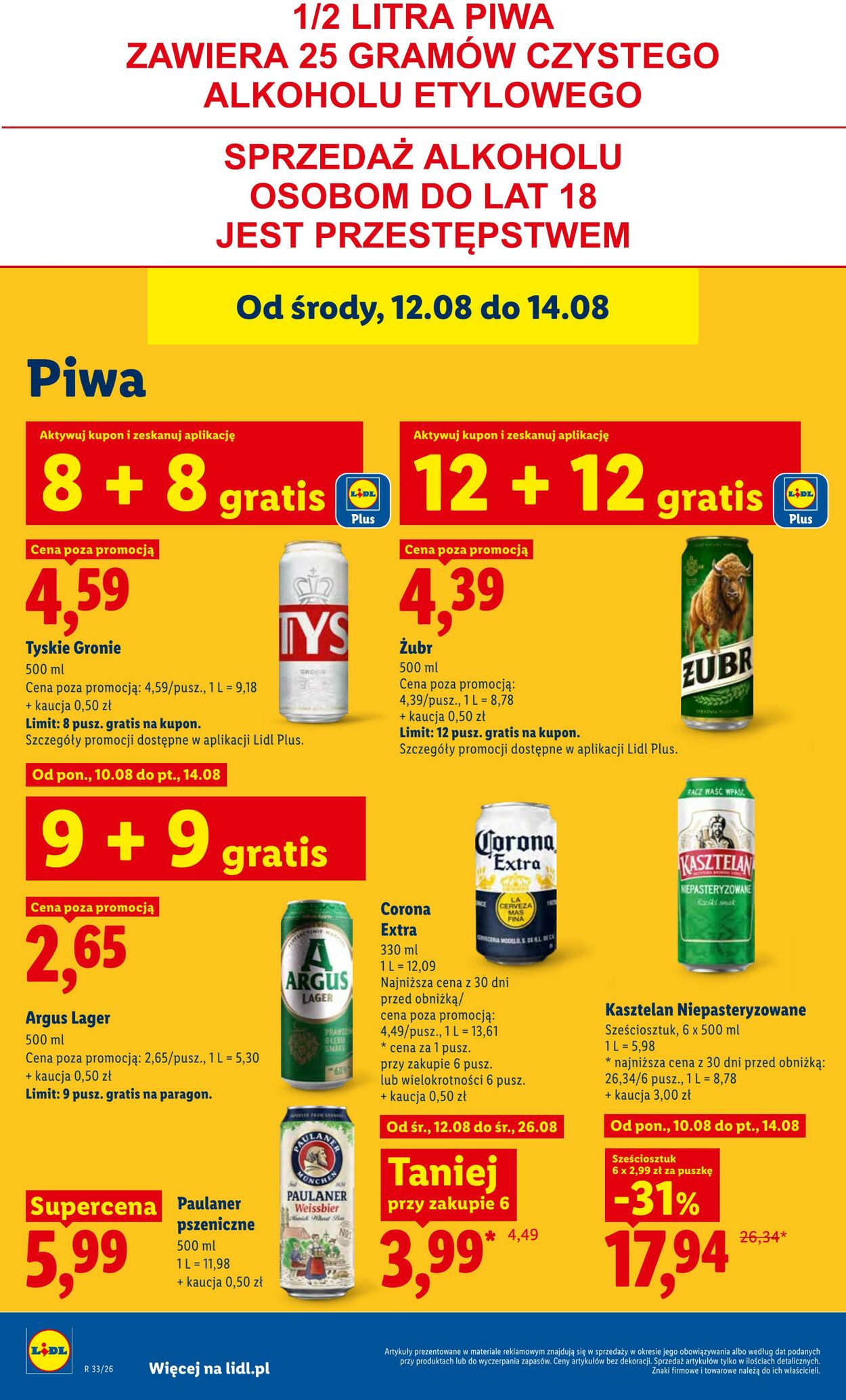 Gazetka Lidl 12.08.2026 - 14.08.2026