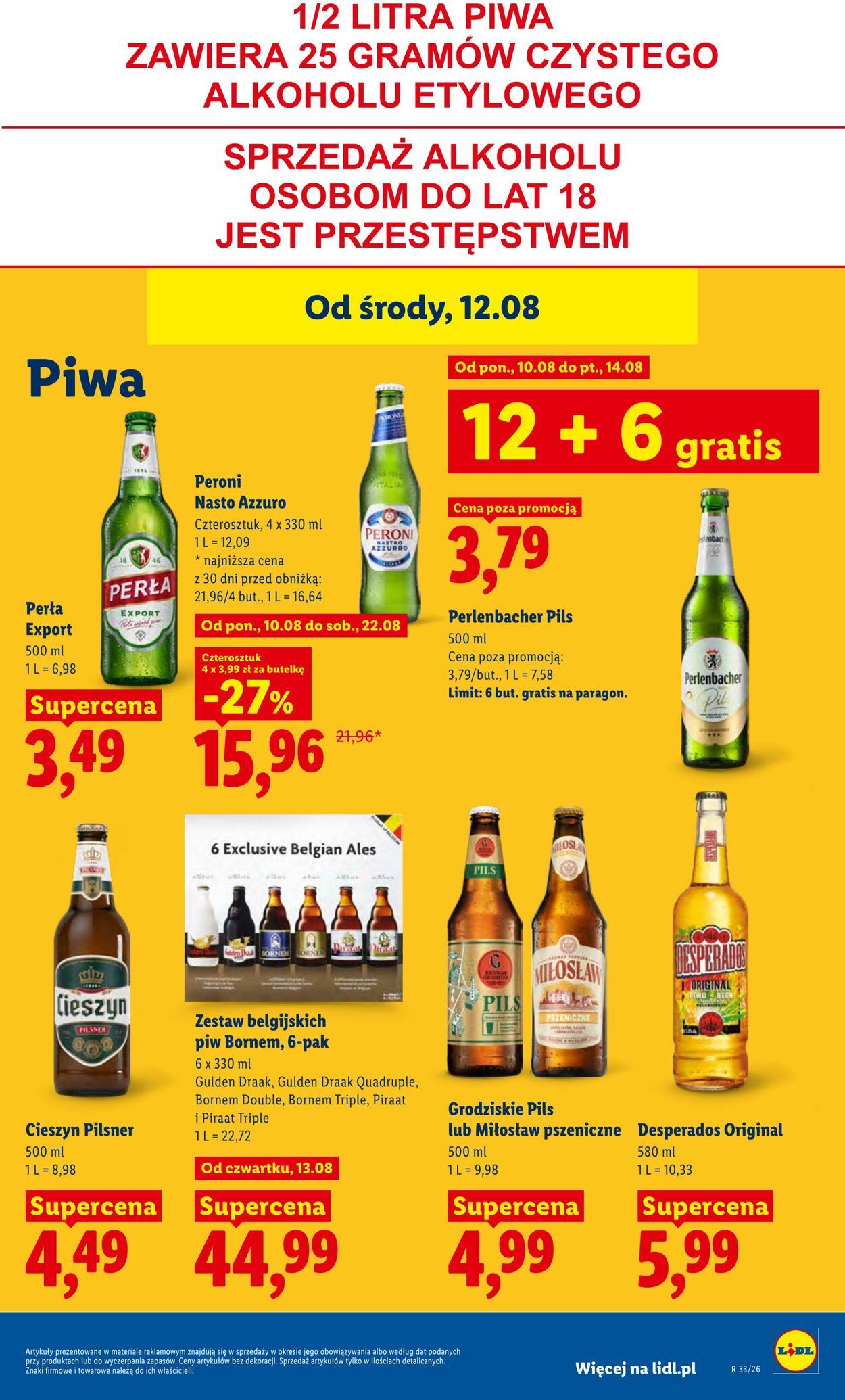 Gazetka Lidl 12.08.2026 - 14.08.2026