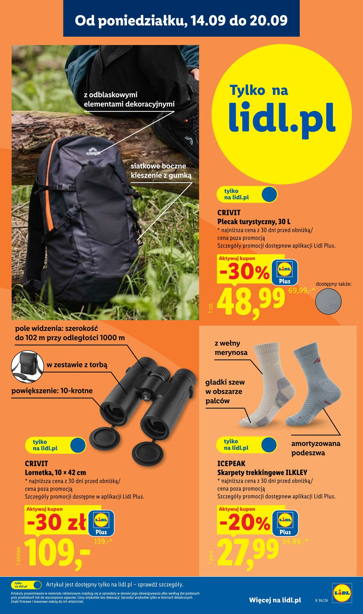 Gazetka Lidl 14.09.2026 - 19.09.2026