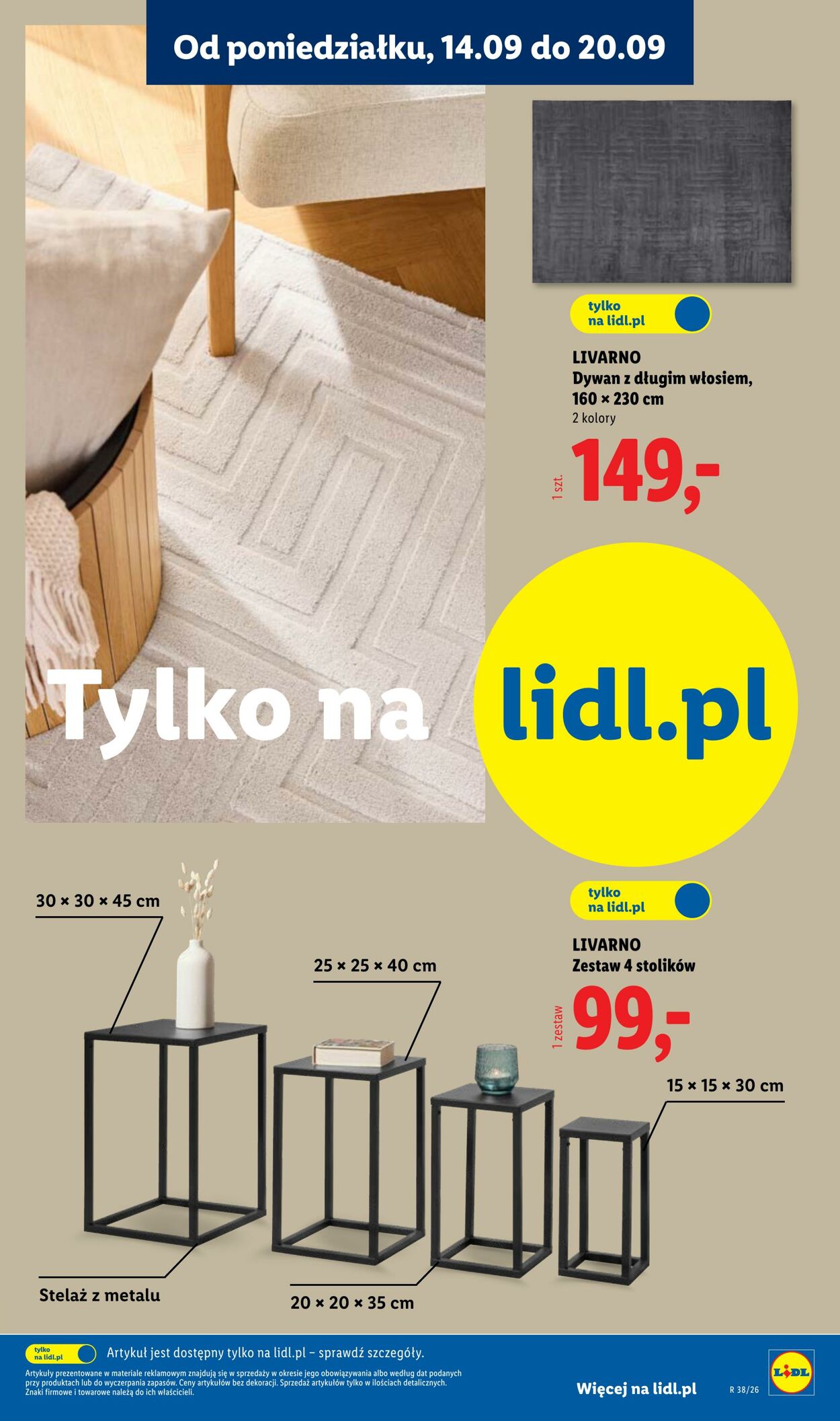 Gazetka Lidl 14.09.2026 - 19.09.2026